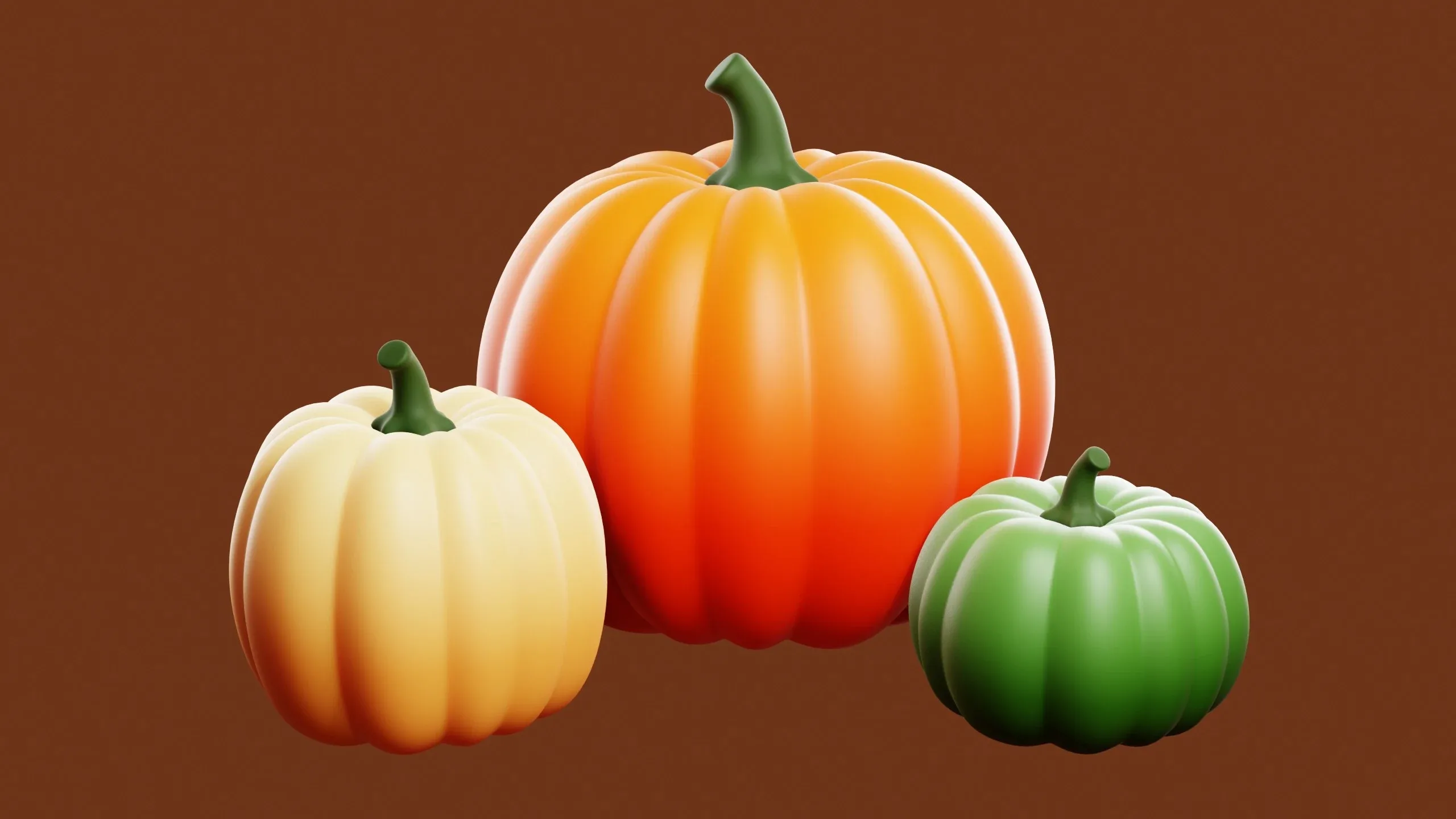 Stylized Pumpkins 🎃 (Free Download)