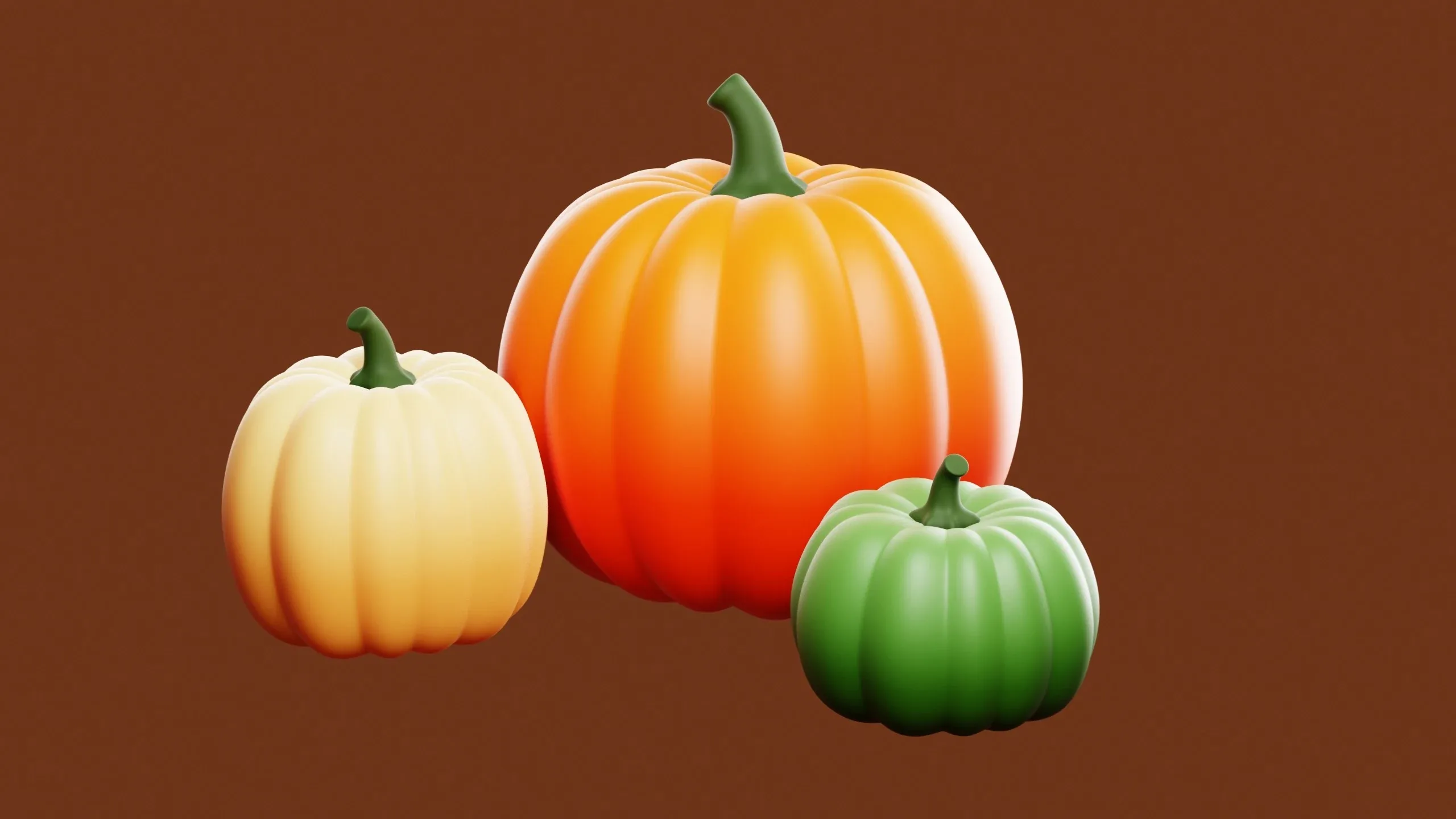 Stylized Pumpkins 🎃 (Free Download)