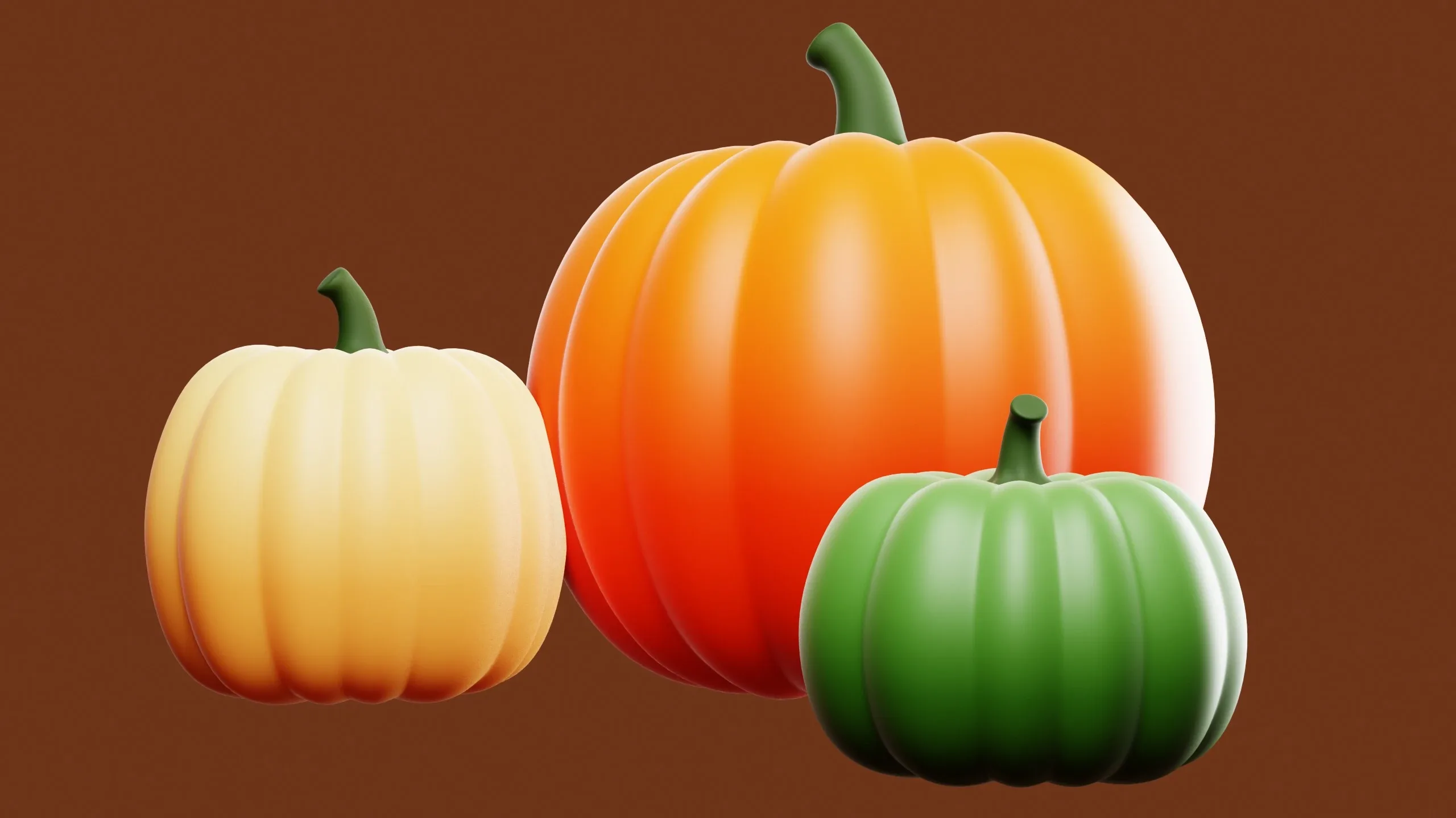 Stylized Pumpkins 🎃 (Free Download)