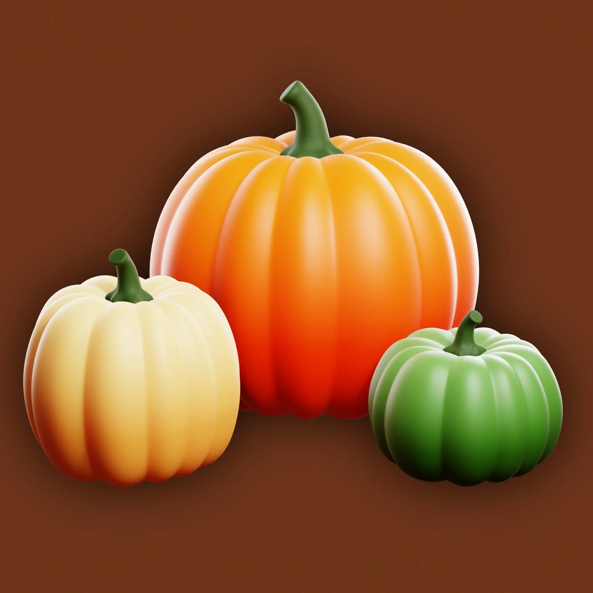 Stylized Pumpkins 🎃 (Free Download)