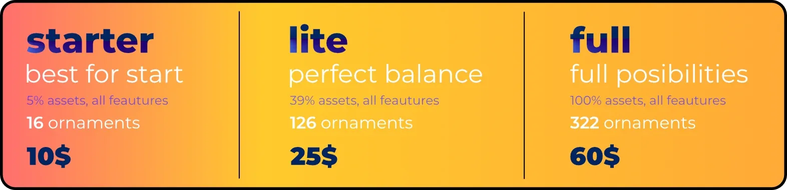 Oranament Generator v1.2.0 for Blender 3D