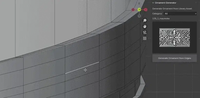 Oranament Generator v1.2.0 for Blender 3D