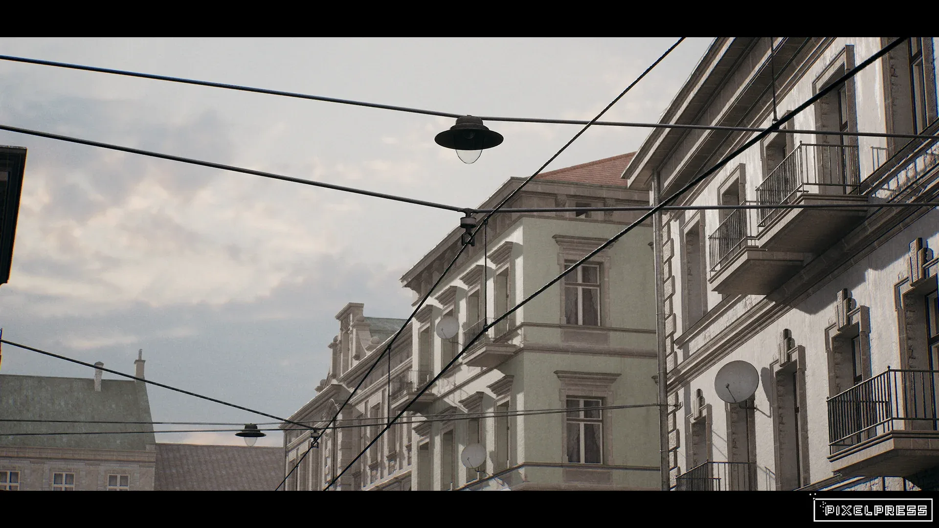 European Streets and Buildings UE5 Environment