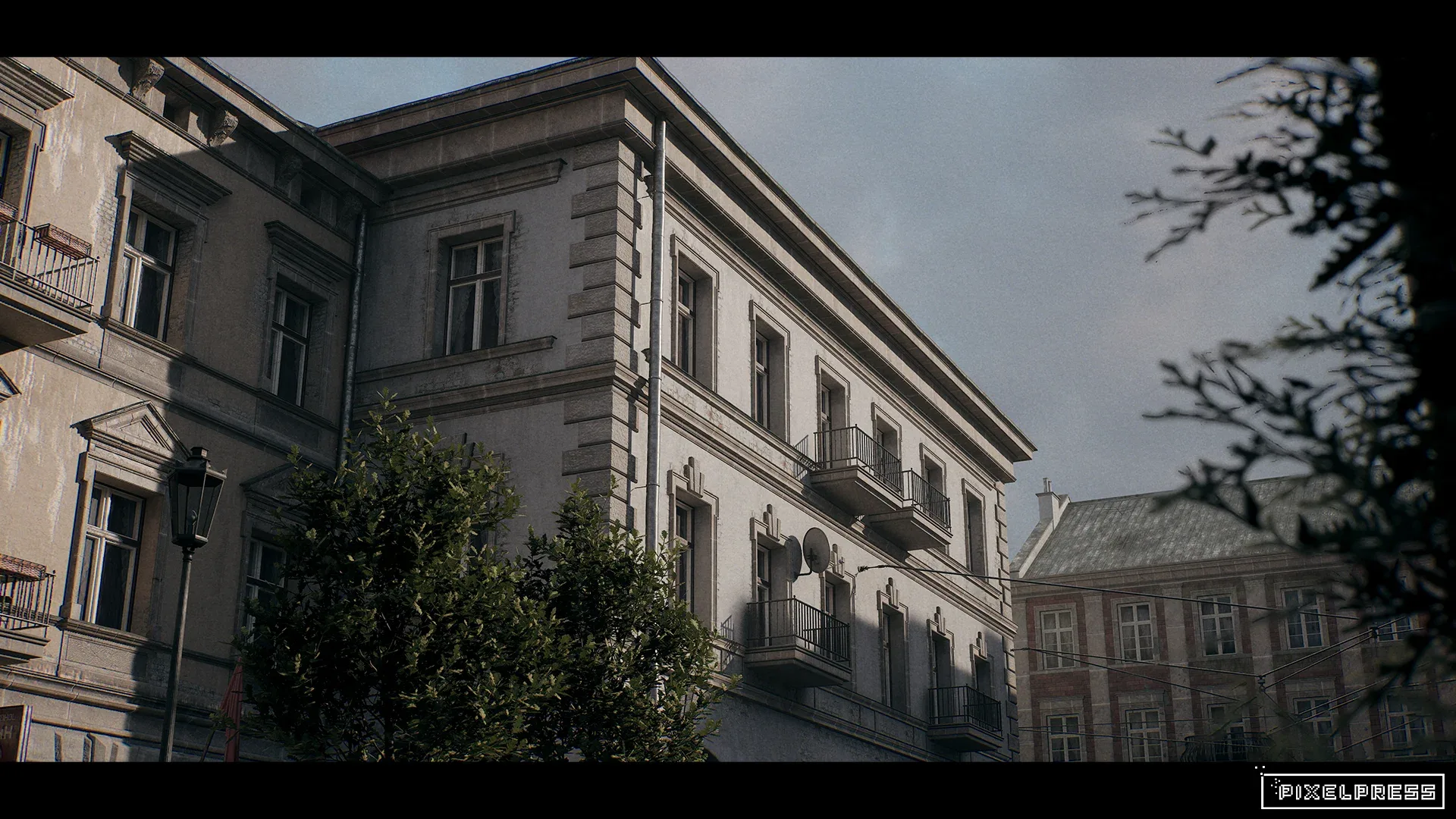 European Streets and Buildings UE5 Environment