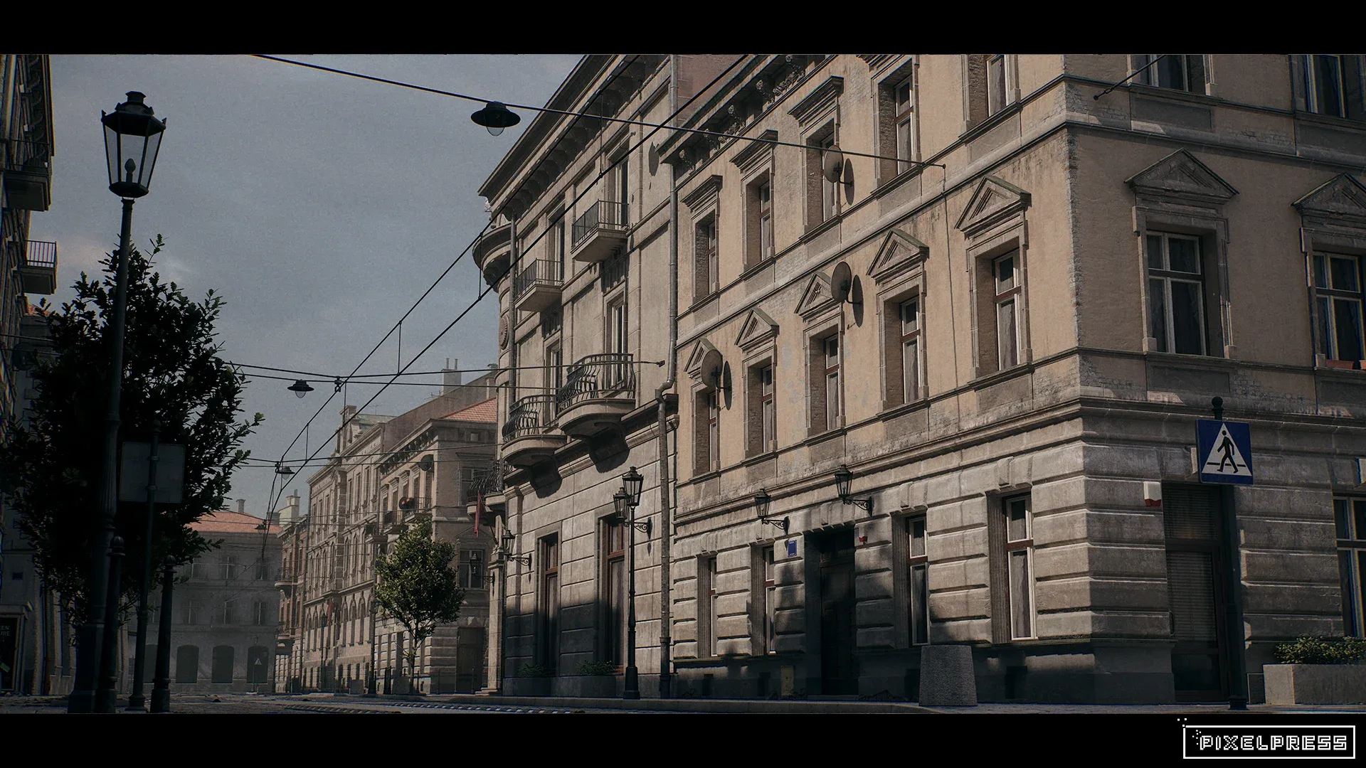European Streets and Buildings UE5 Environment