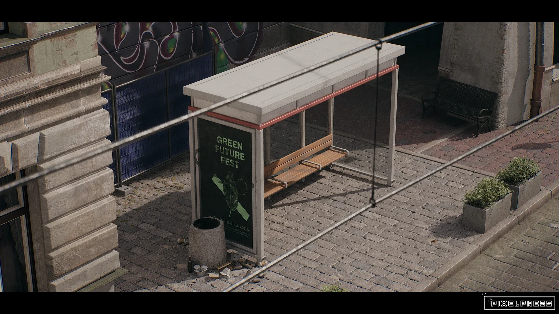 European Streets and Buildings UE5 Environment