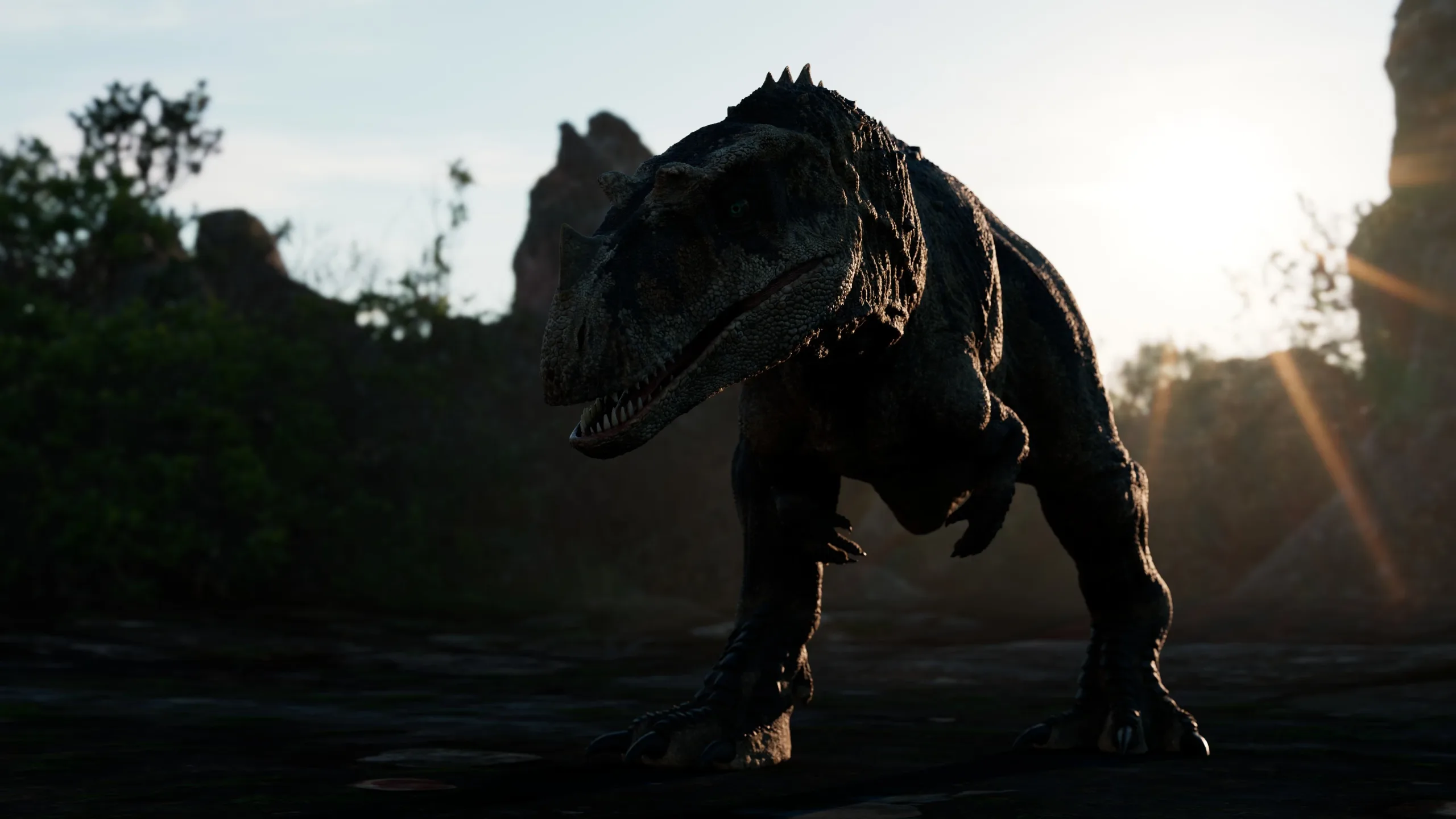 Ceratosaurus - Rigged Dinosaur