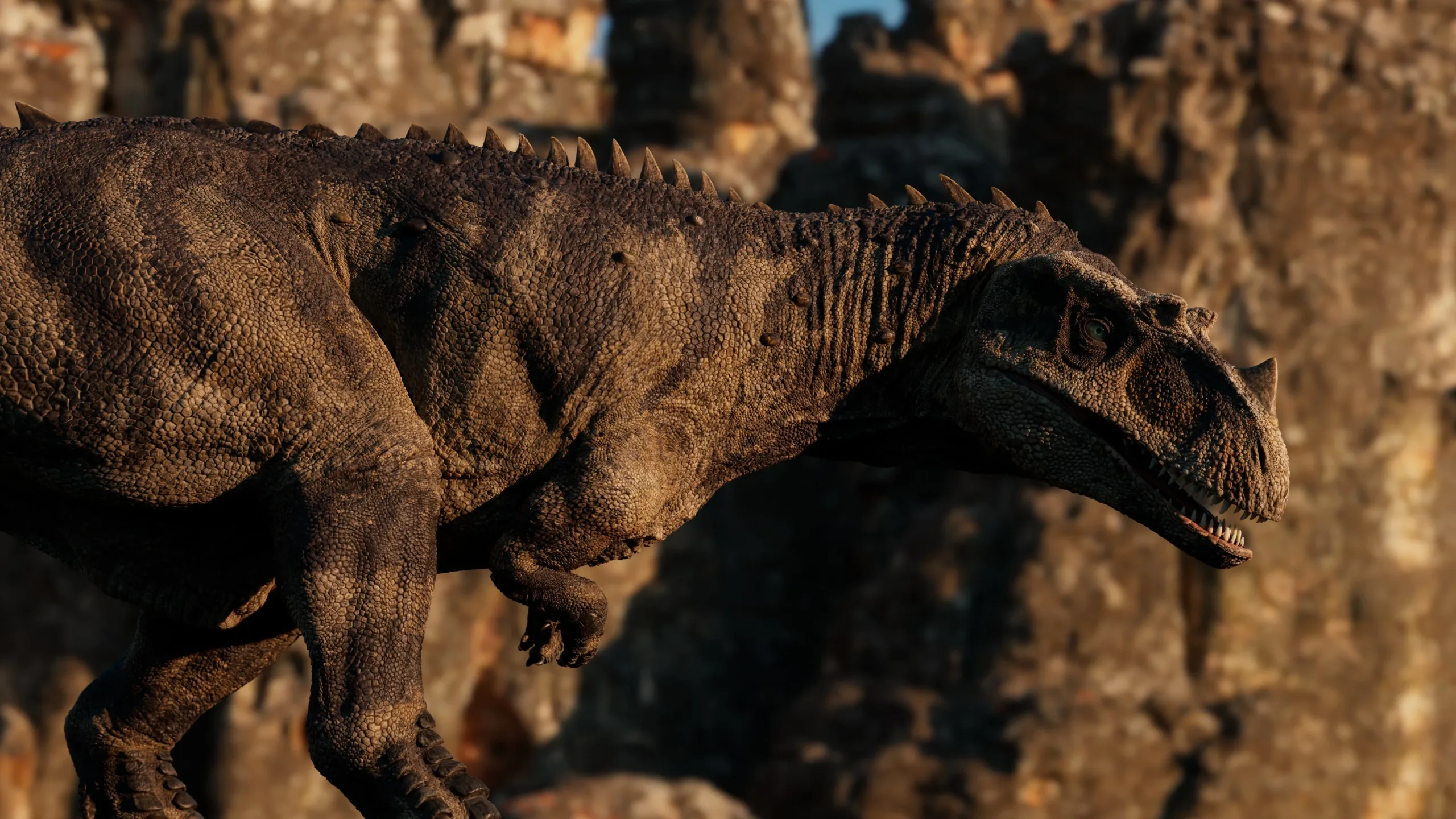 Ceratosaurus - Rigged Dinosaur