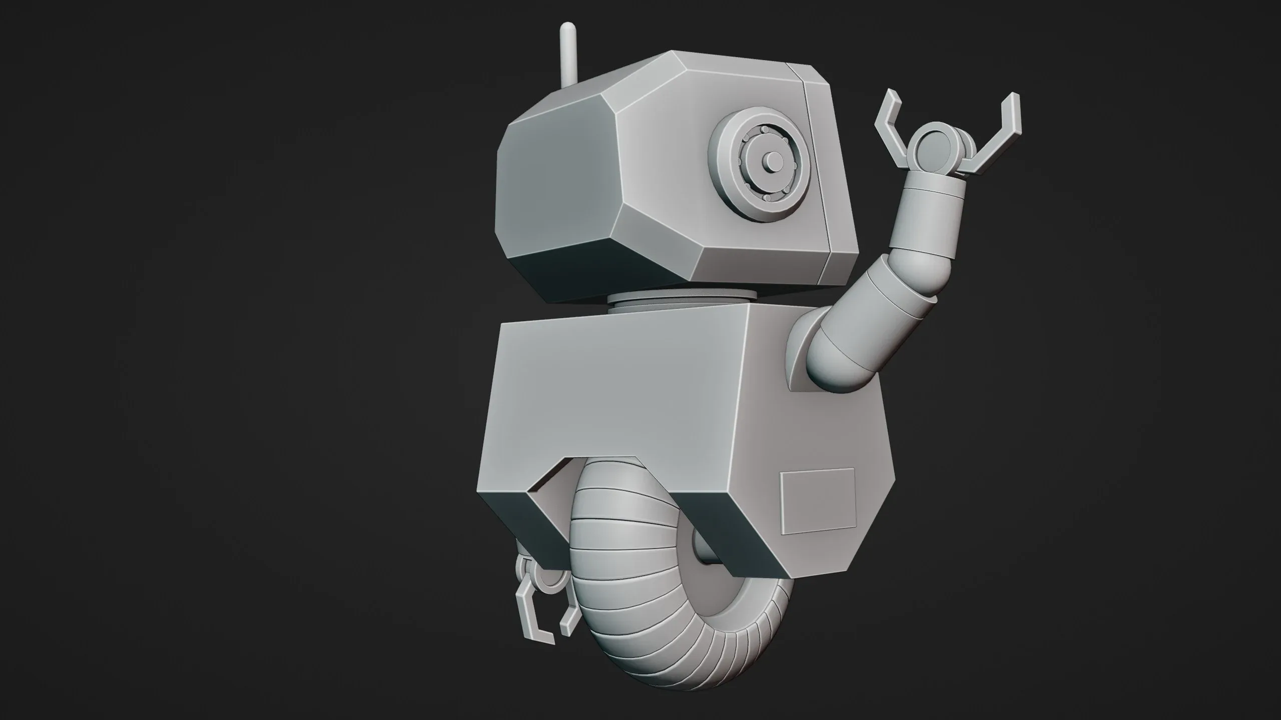 Cute Robot Character 🤖 (Blender 3d Model)