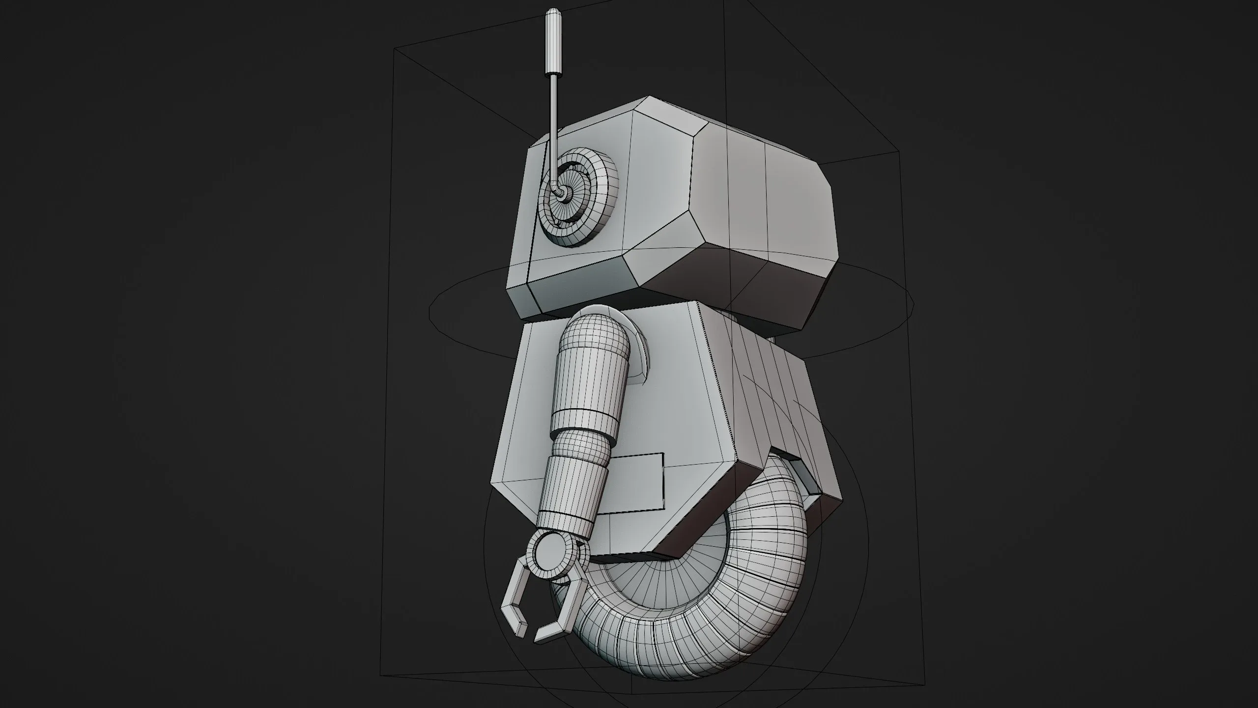 Cute Robot Character 🤖 (Blender 3d Model)