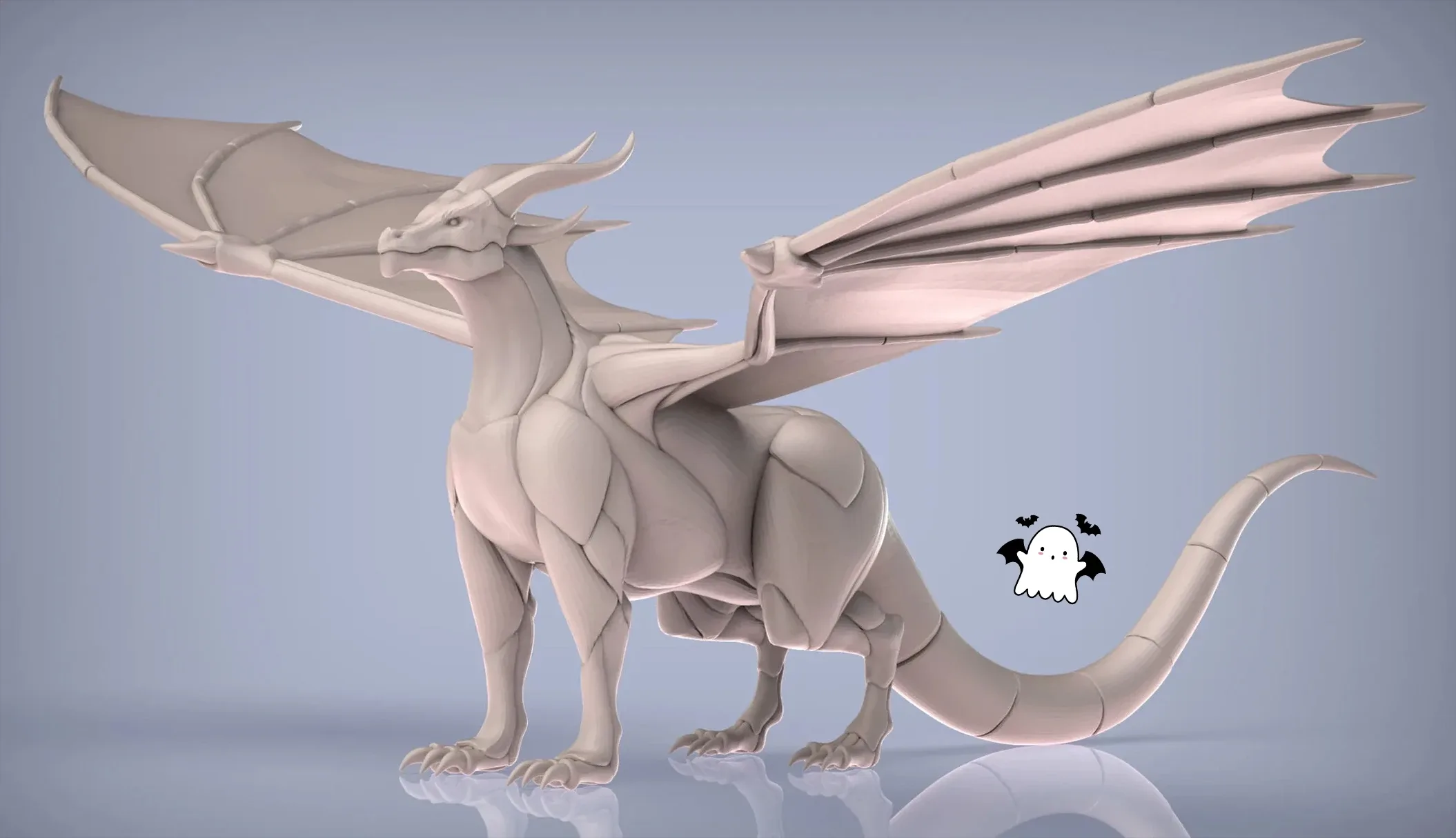 Dragon + Wyvern Base Meshes