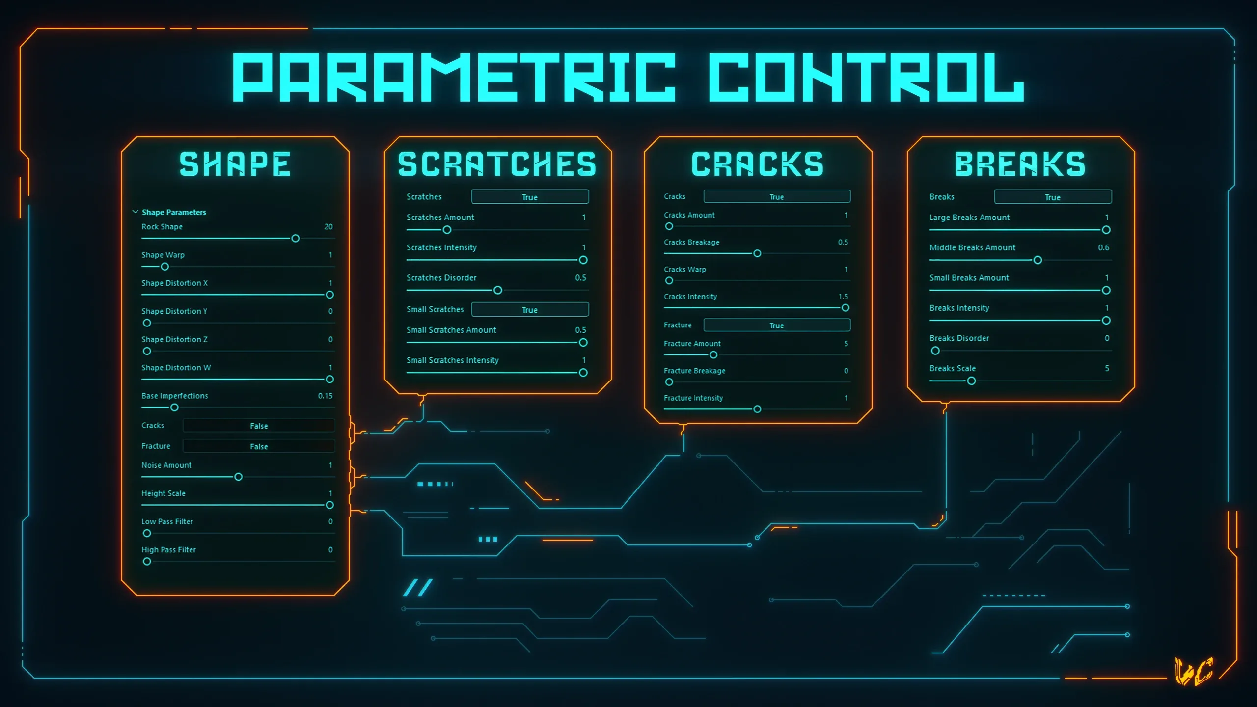 [SBSAR] - Parametric Stone