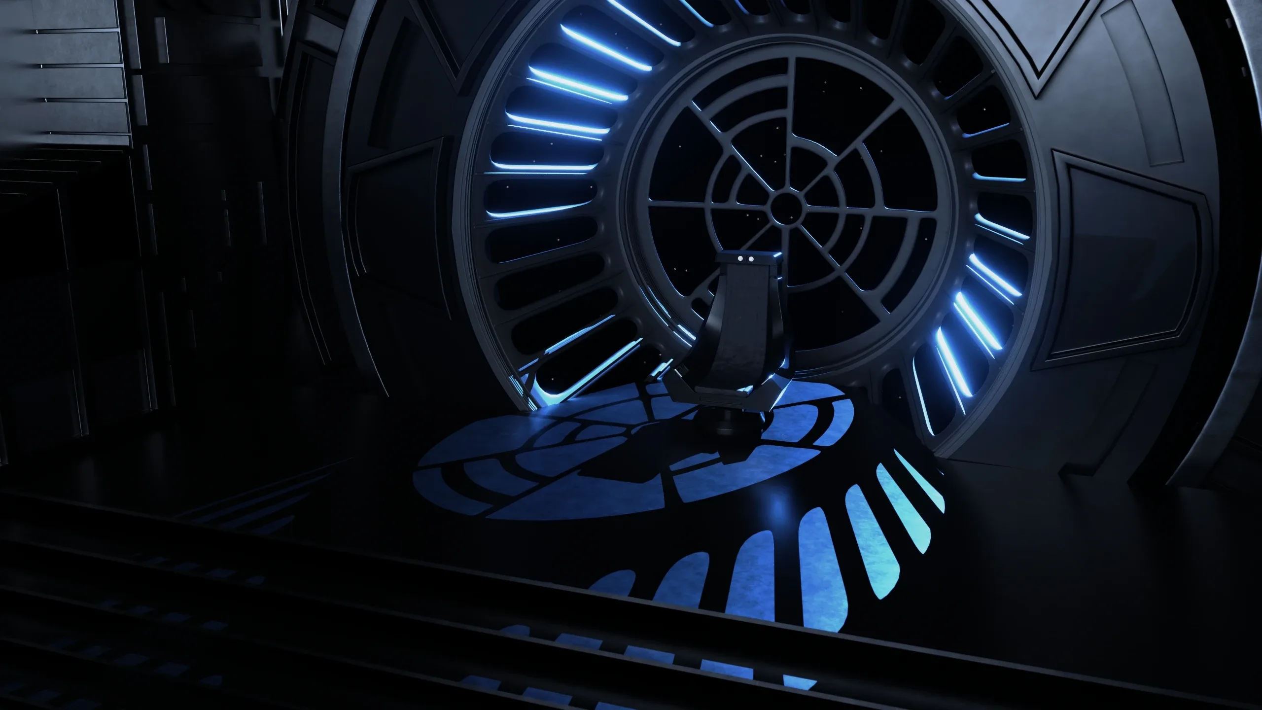 Emperor’s Throne Room (Blender Fan Art)