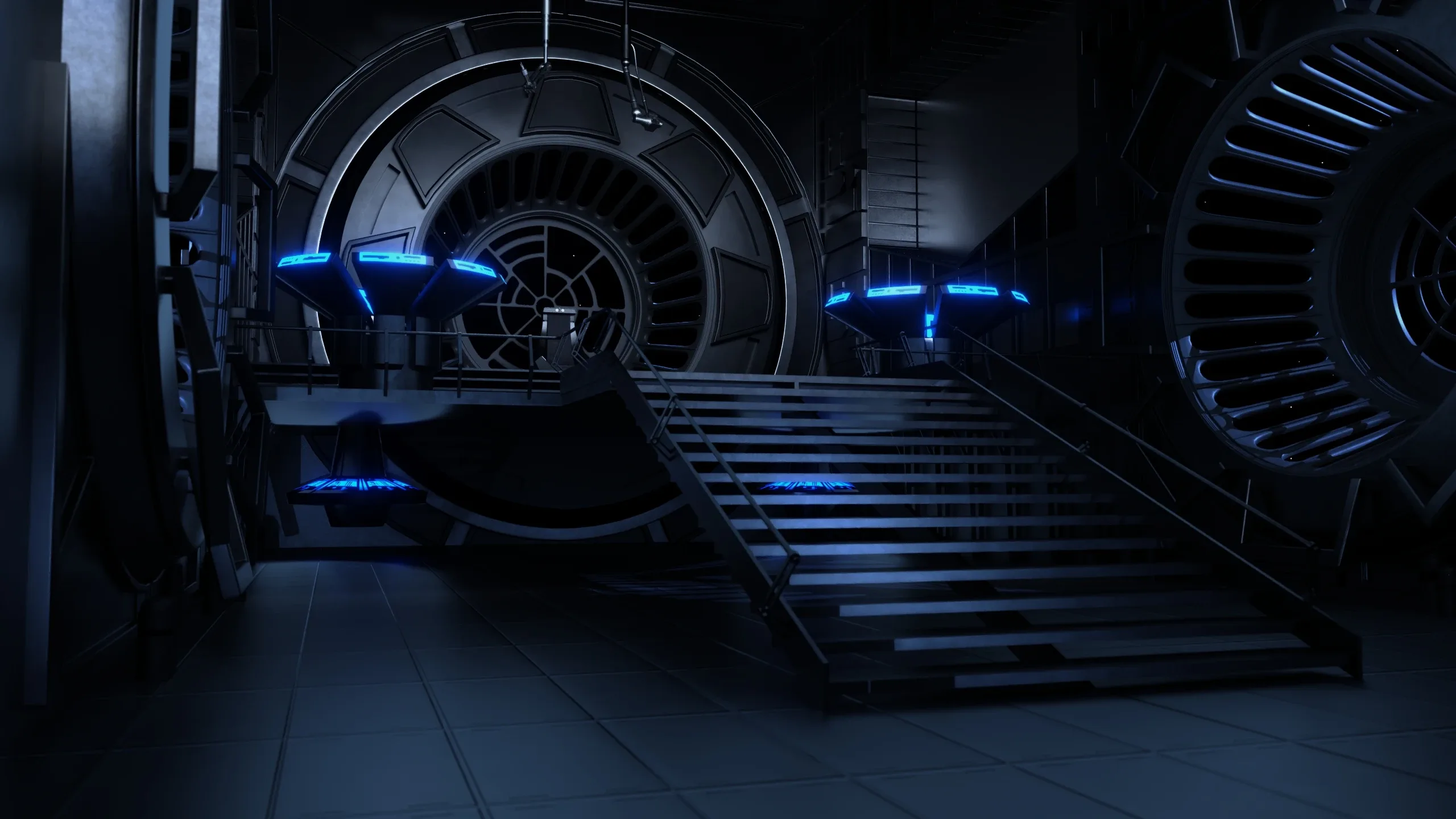 Emperor’s Throne Room (Blender Fan Art)