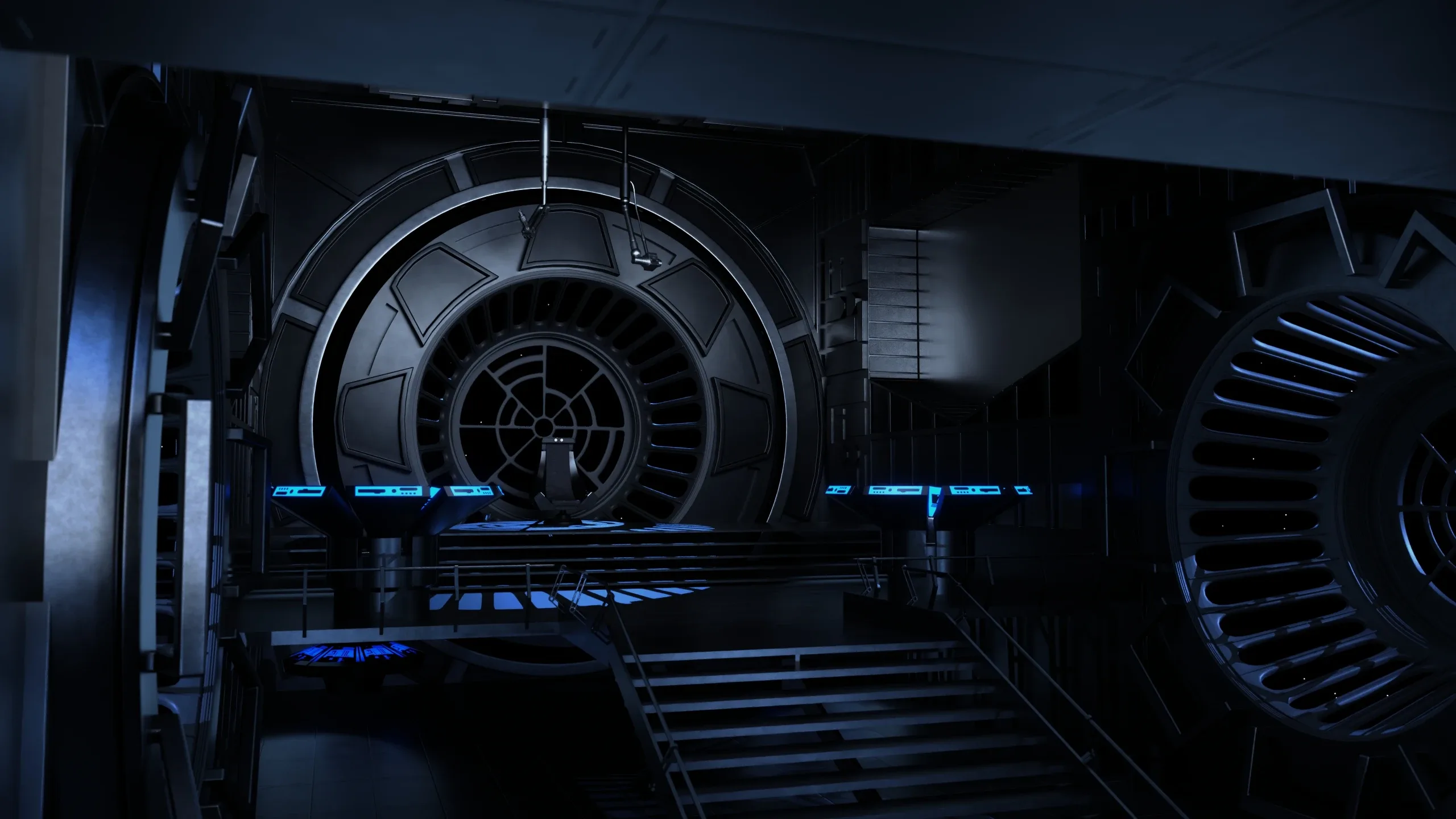 Emperor’s Throne Room (Blender Fan Art)