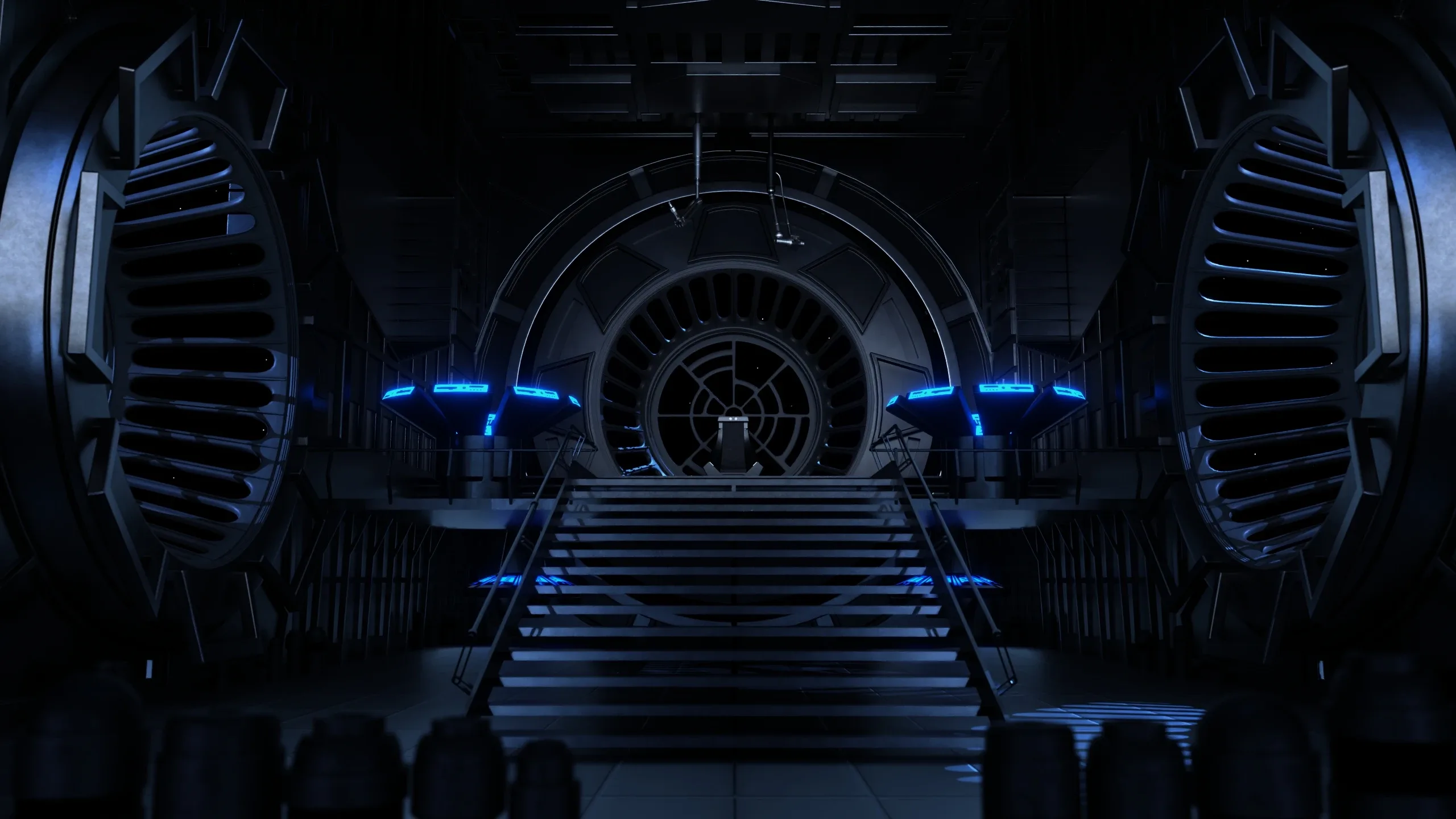Emperor’s Throne Room (Blender Fan Art)