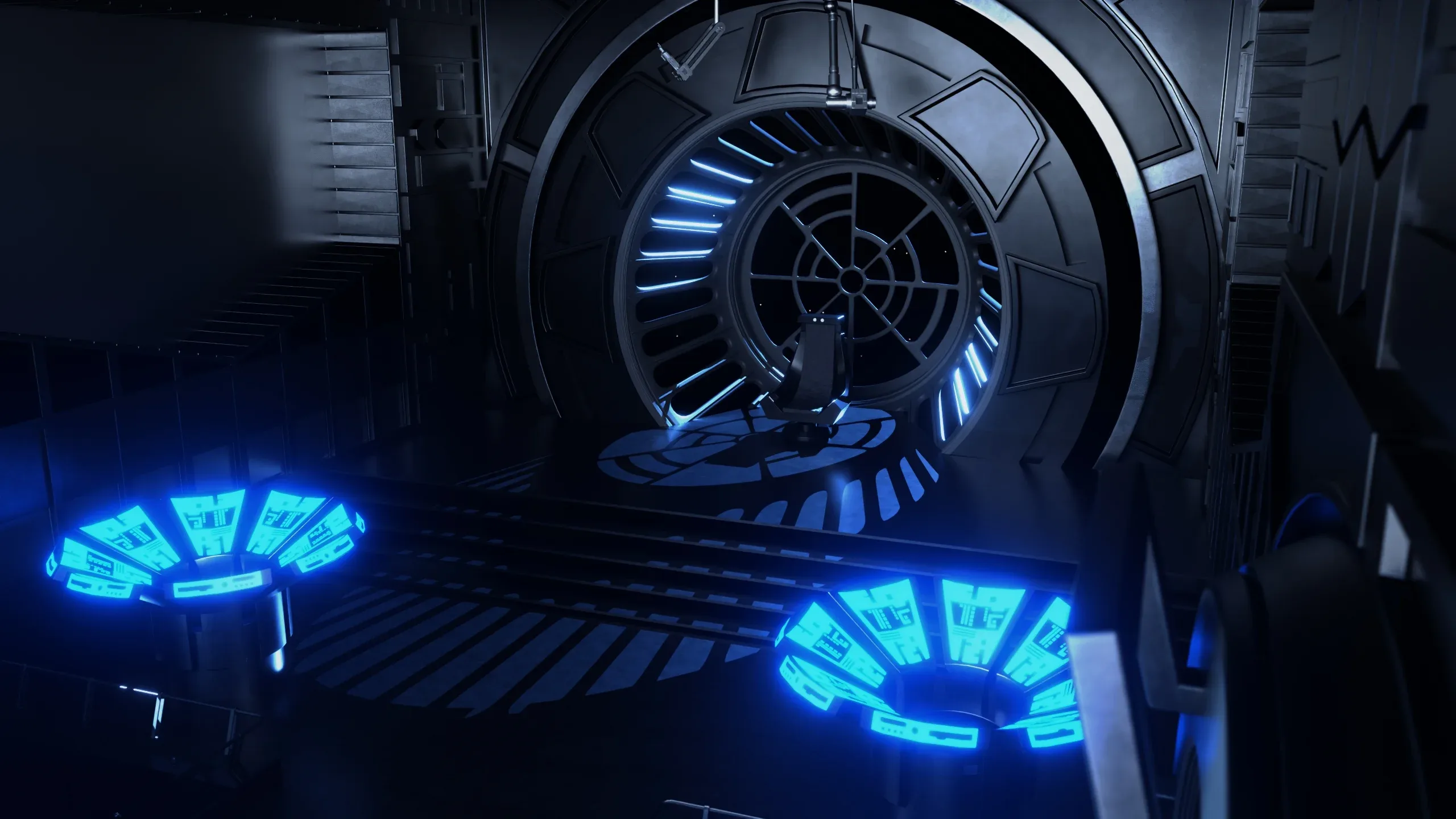 Emperor’s Throne Room (Blender Fan Art)