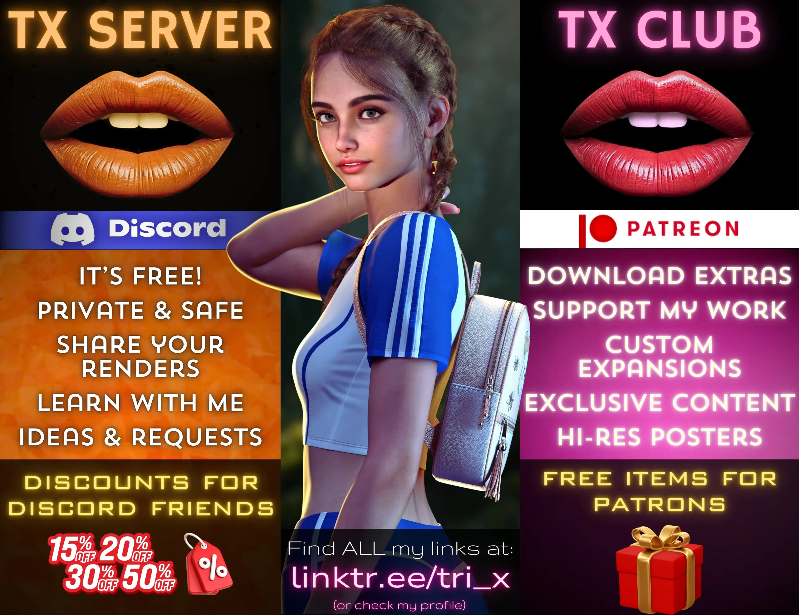 TX Sweet Stacy Premium Pack for G9 G8 G8.1