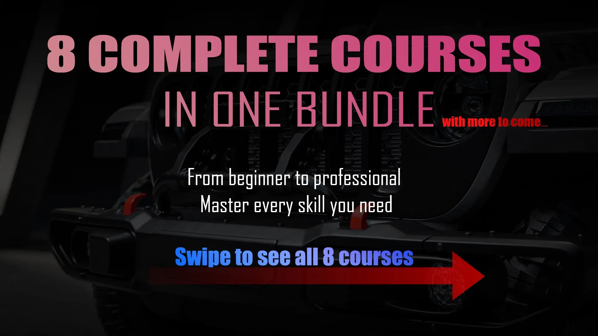 Next-Level Blender – The Ultimate Course Bundle