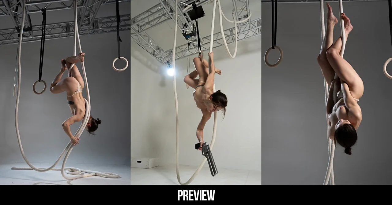 680+ Dynamic Rope And Ring Female Poses