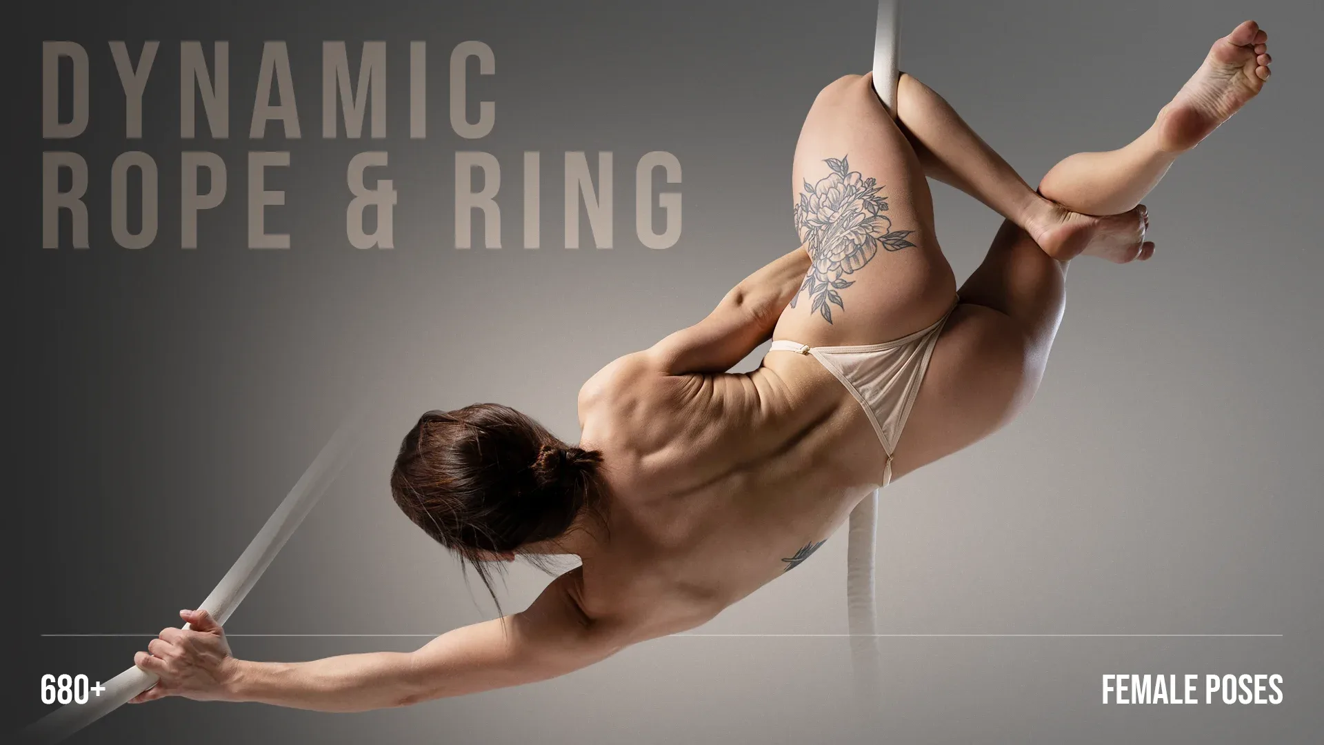680+ Dynamic Rope And Ring Female Poses