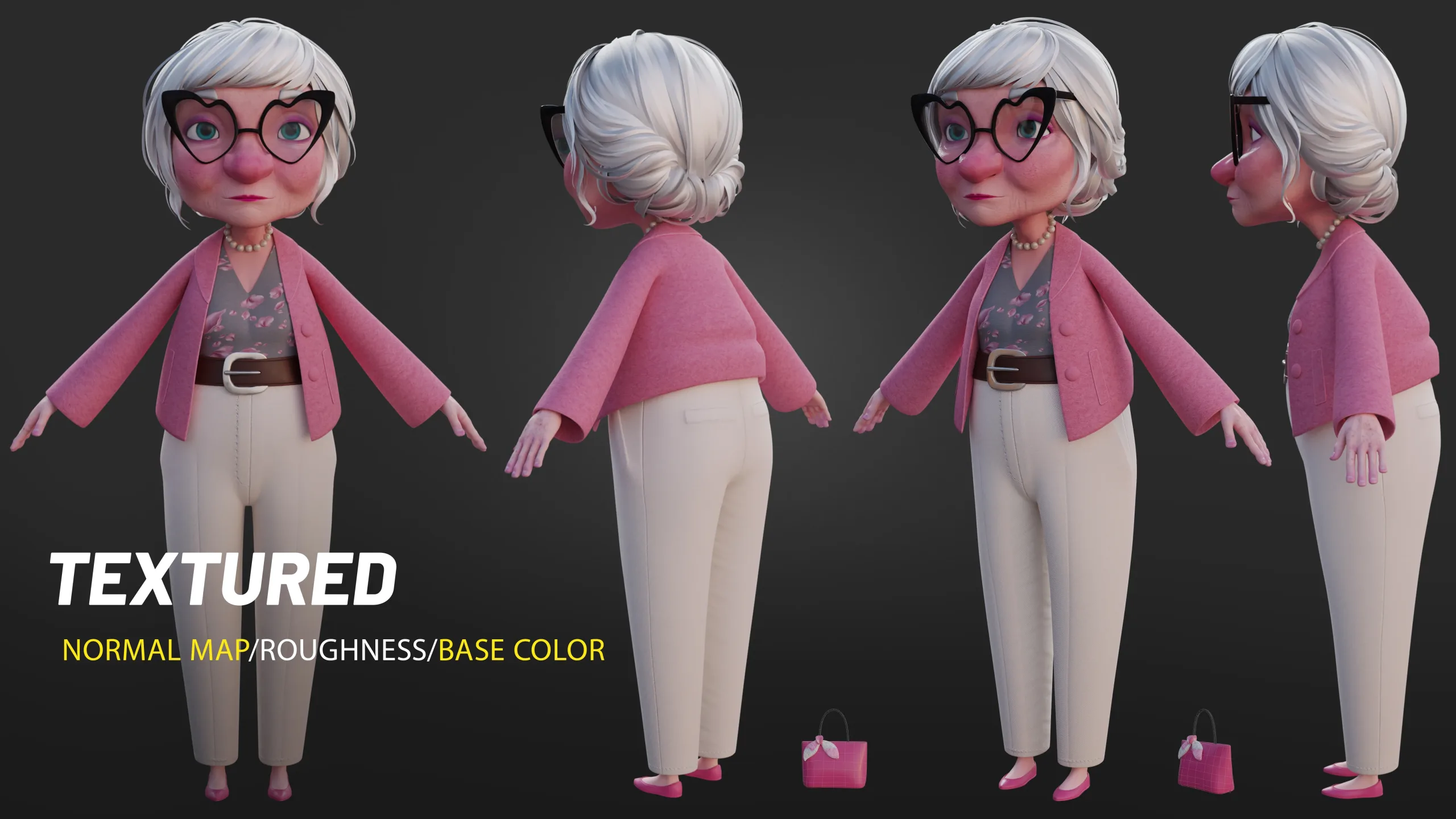 Stylized Cartoon Characters Bundle