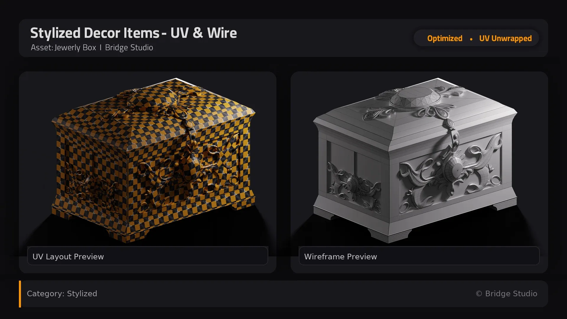 Stylized Decor Pack - 40 Assets