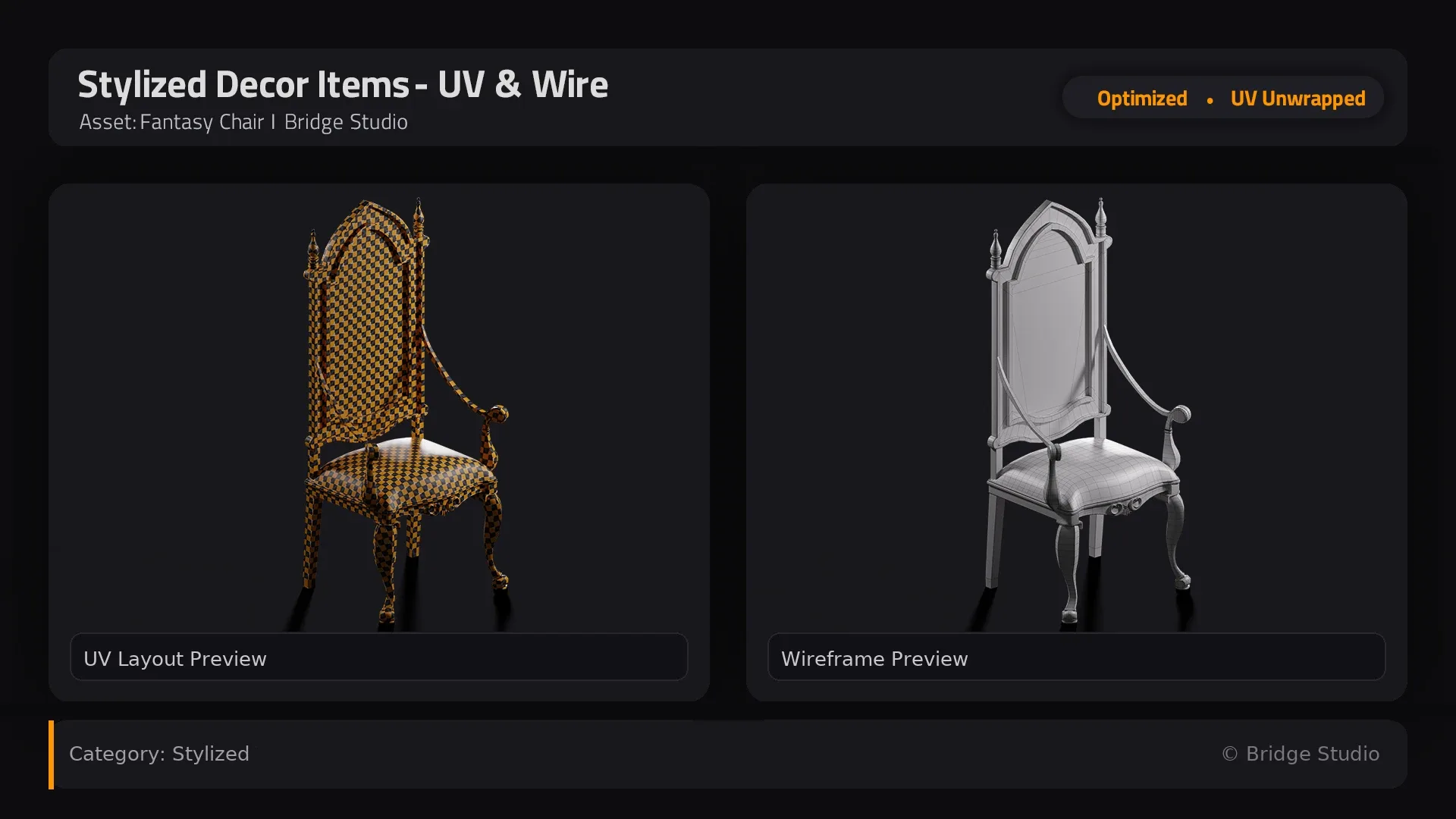 Stylized Decor Pack - 40 Assets