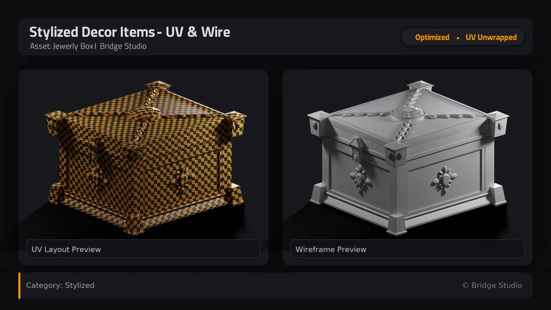 Stylized Decor Pack - 40 Assets