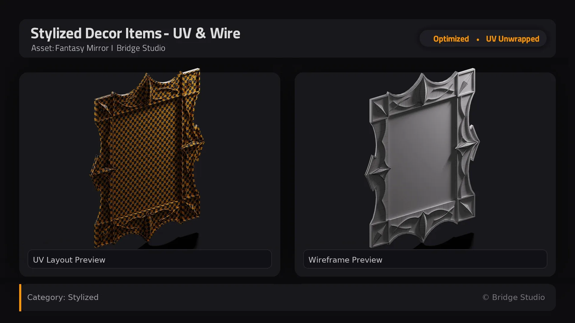 Stylized Decor Pack - 40 Assets