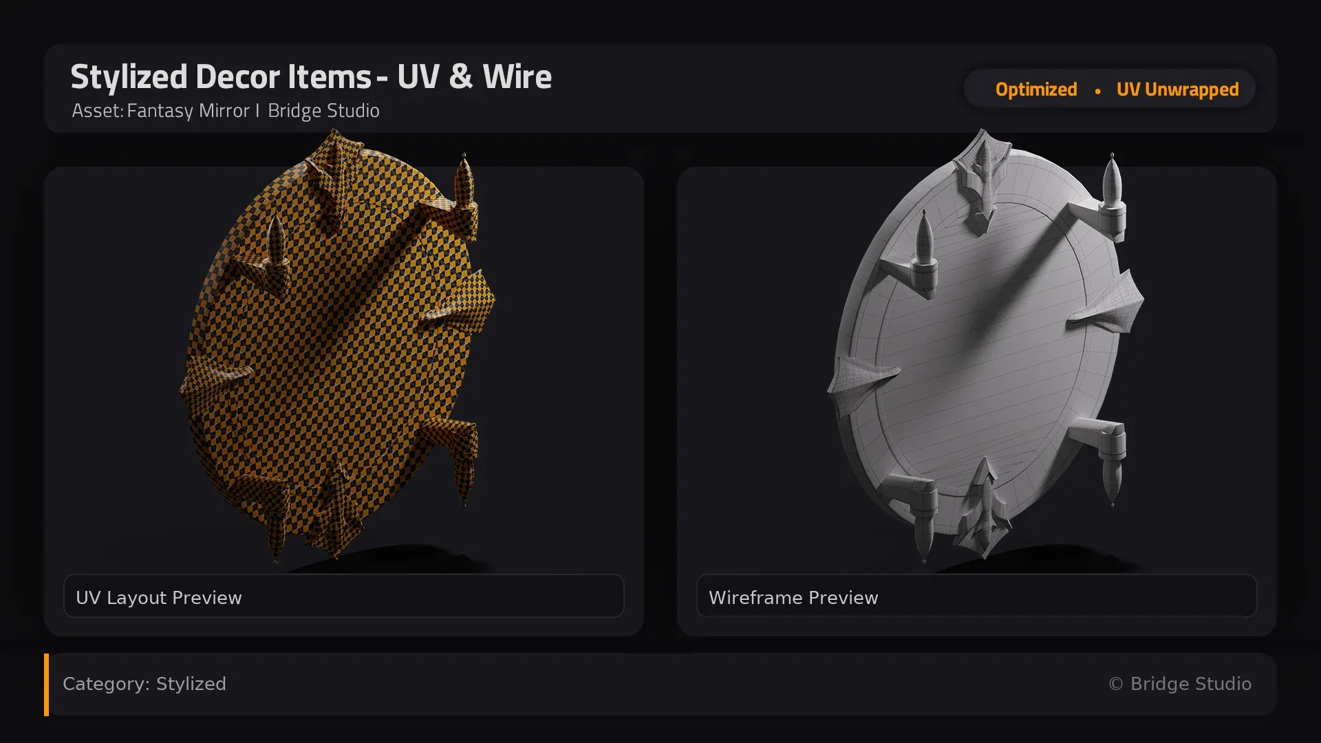 Stylized Decor Pack - 40 Assets