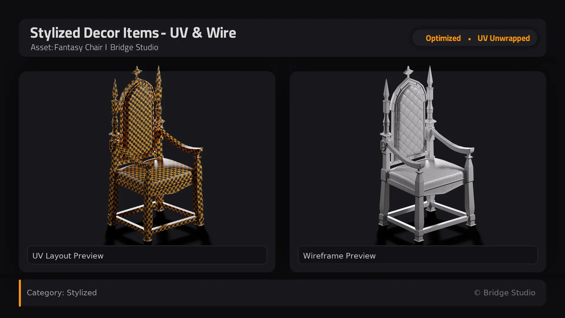 Stylized Decor Pack - 40 Assets