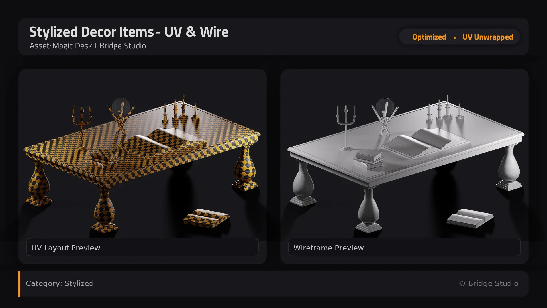 Stylized Decor Pack - 40 Assets