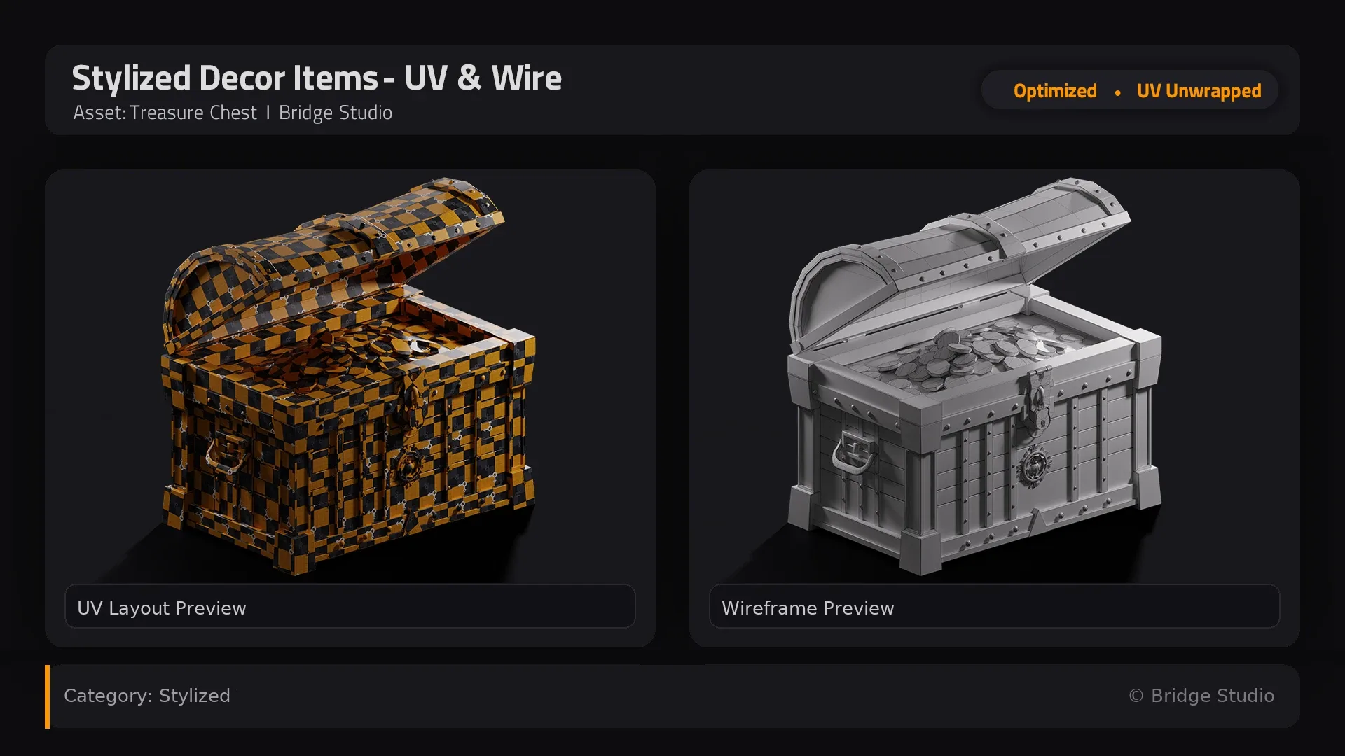 Stylized Decor Pack - 40 Assets