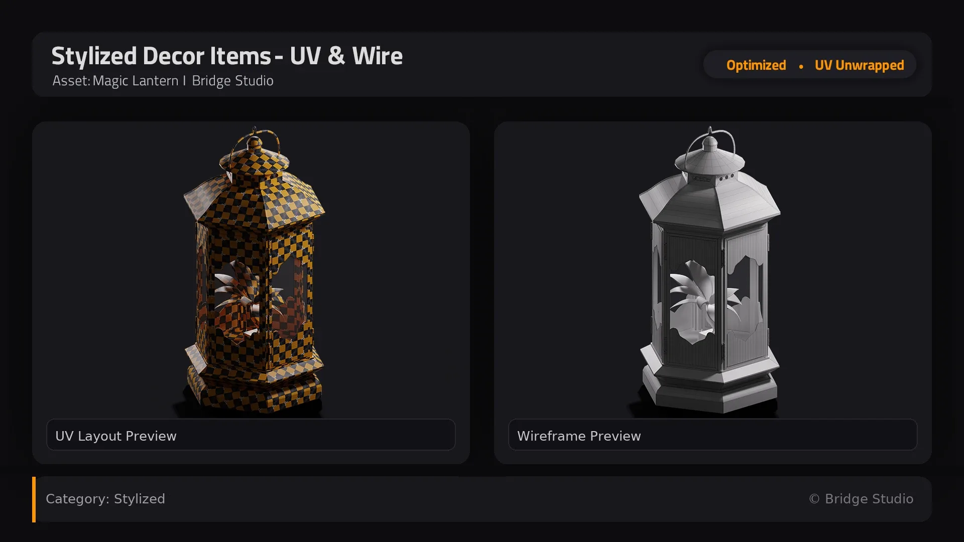 Stylized Decor Pack - 40 Assets