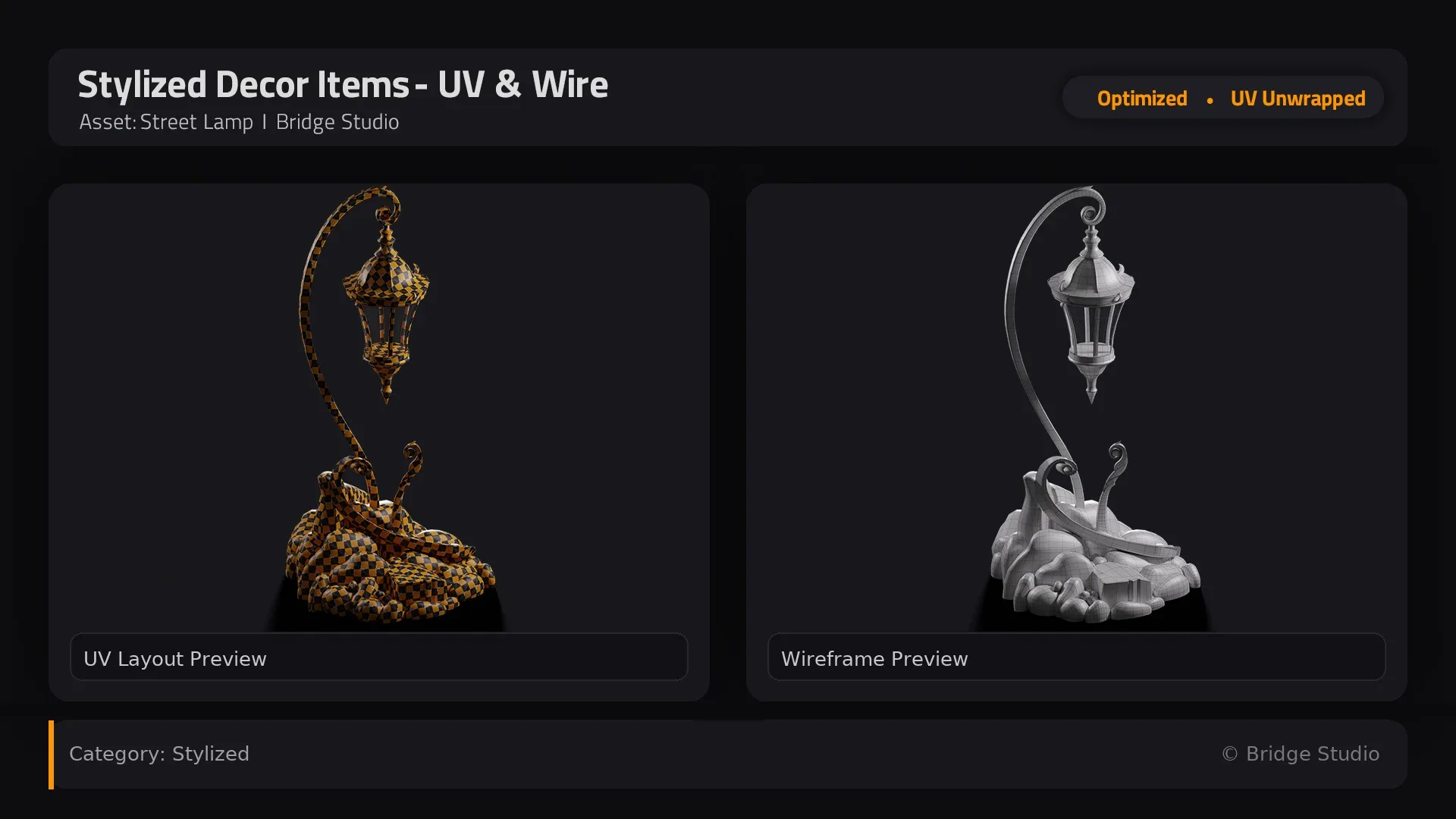 Stylized Decor Pack - 40 Assets