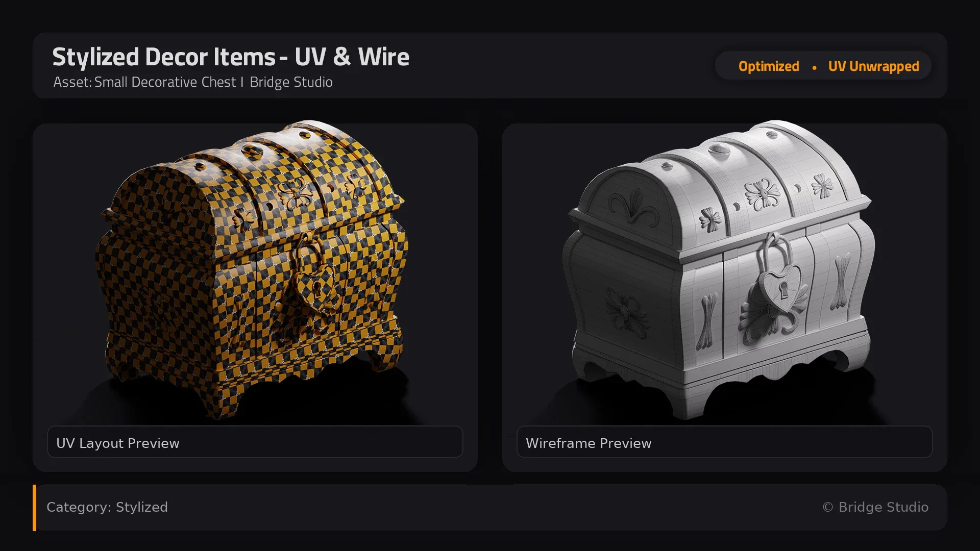 Stylized Decor Pack - 40 Assets