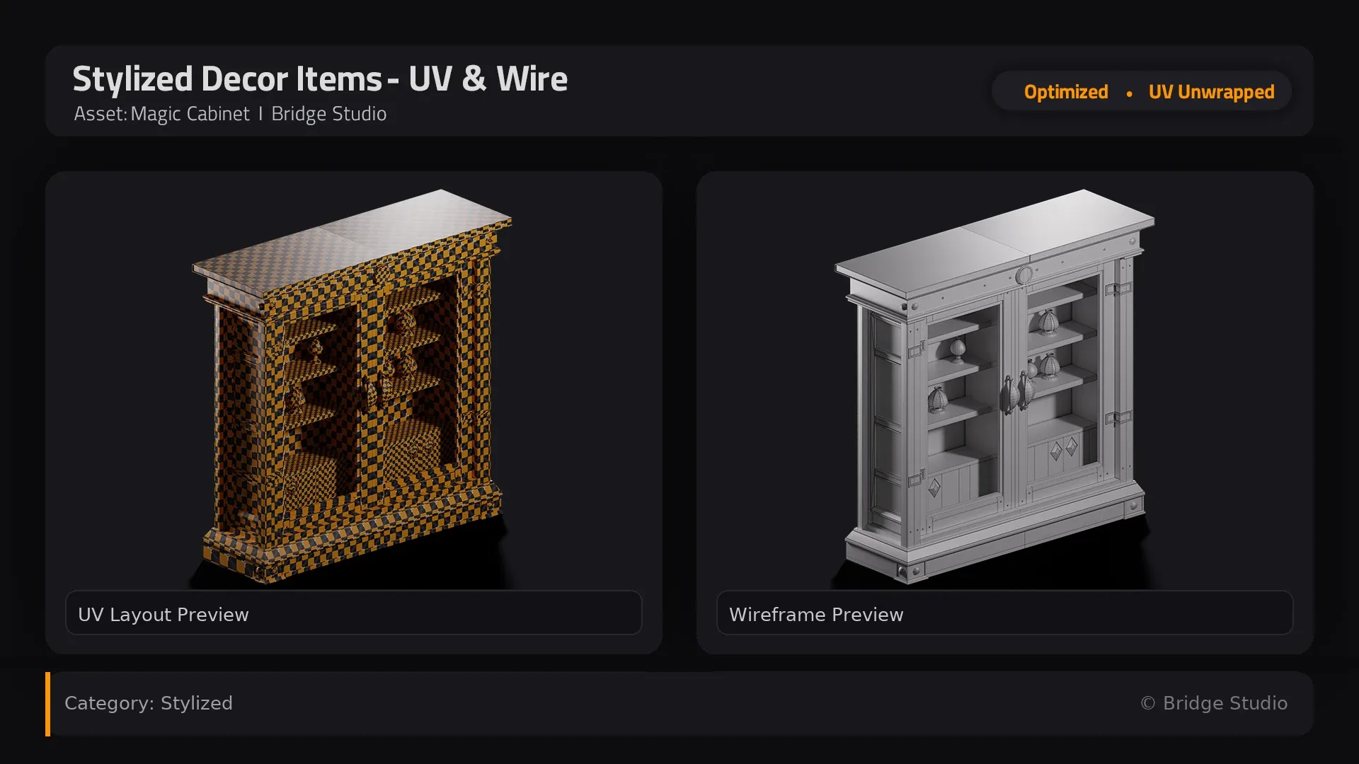 Stylized Decor Pack - 40 Assets