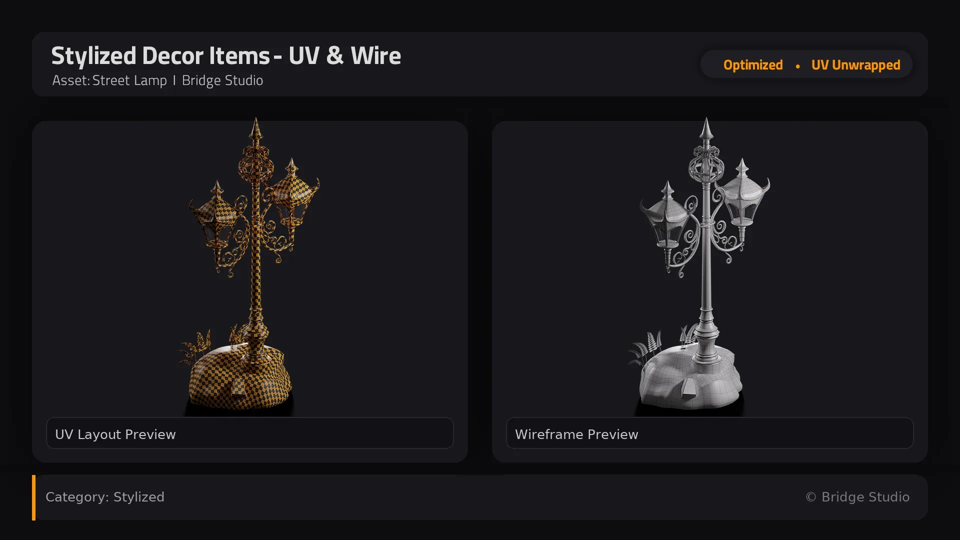 Stylized Decor Pack - 40 Assets