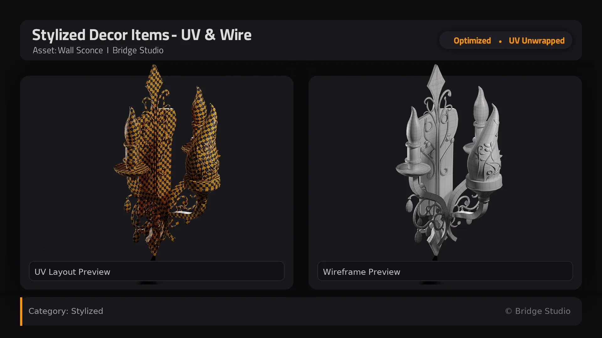 Stylized Decor Pack - 40 Assets