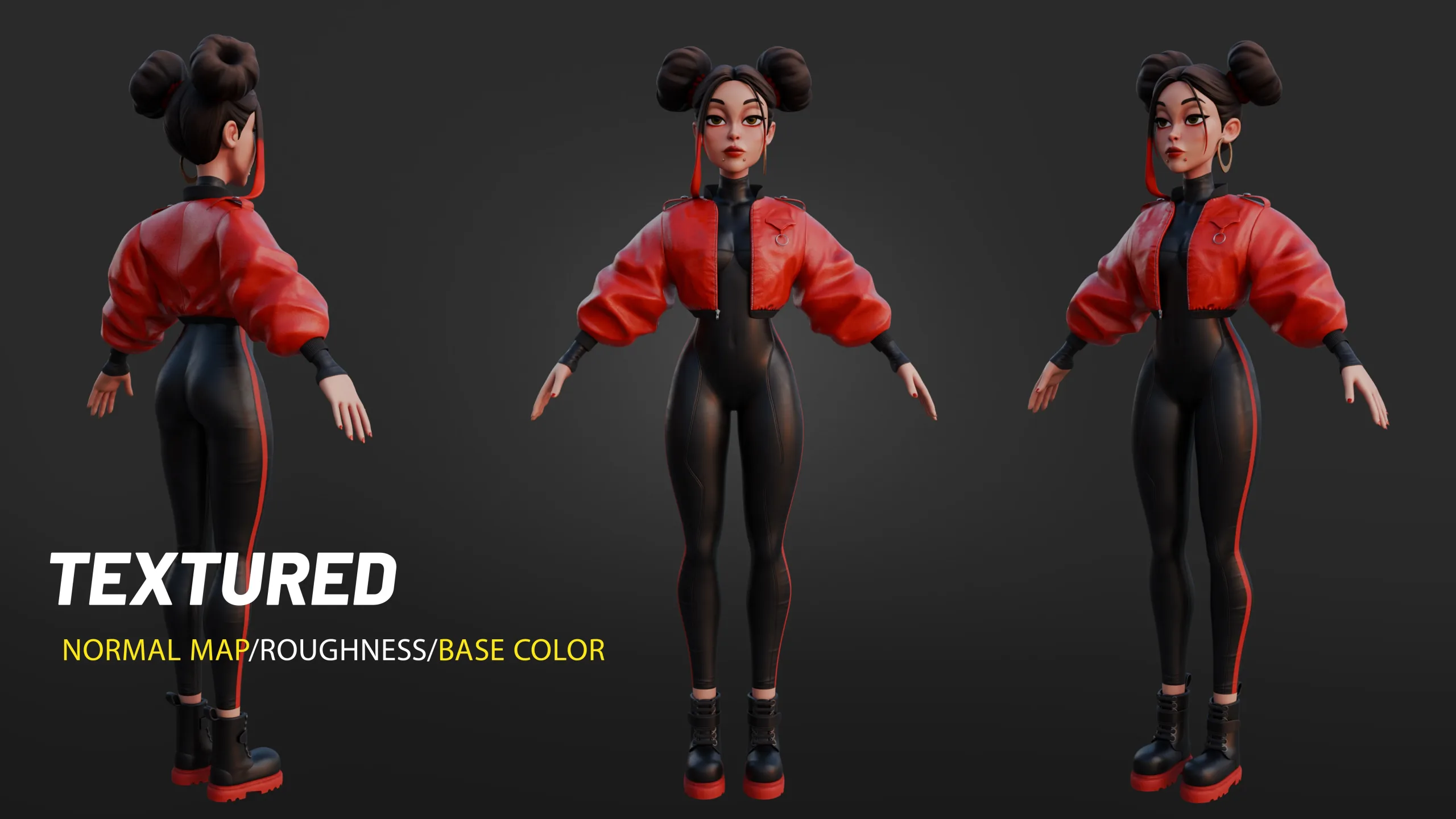 Stylized Cartoon Characters Bundle