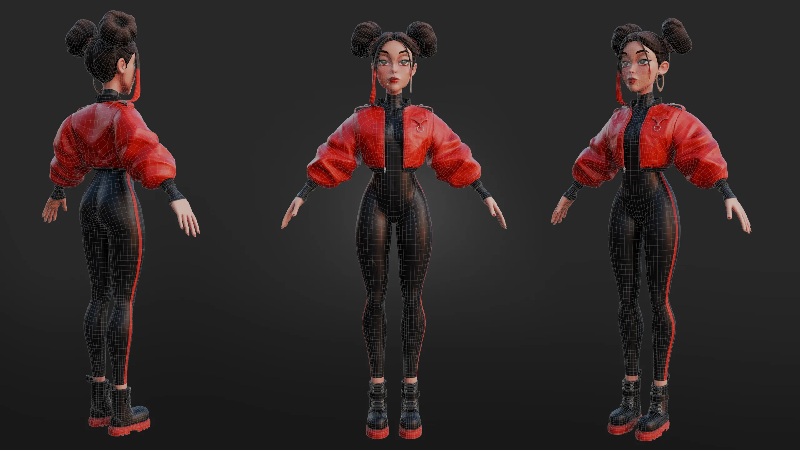 Stylized Cartoon Characters Bundle