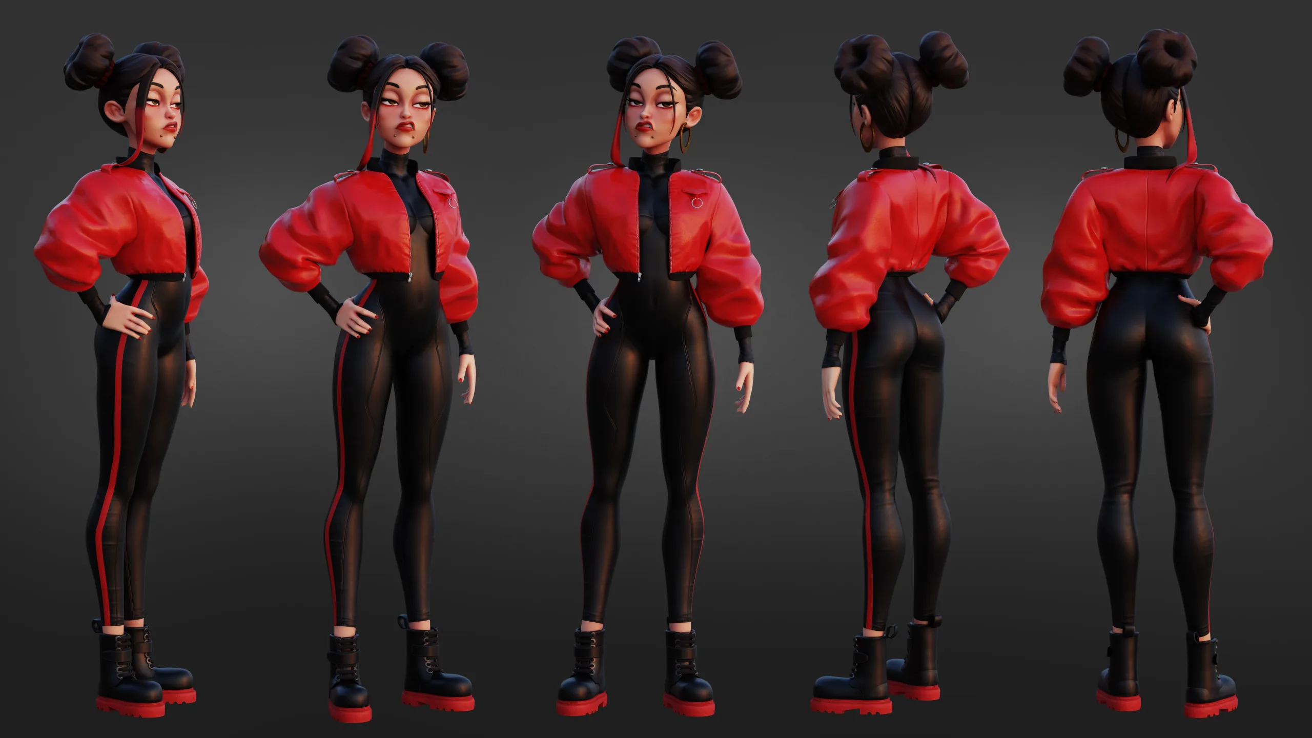 Stylized Cartoon Characters Bundle