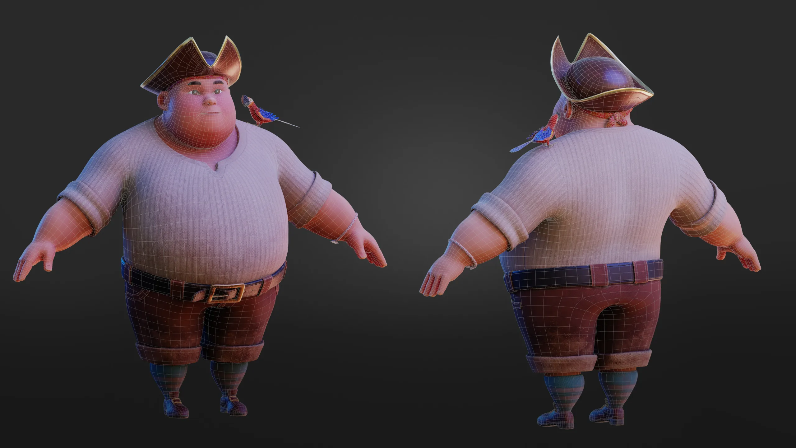 Stylized Cartoon Characters Bundle