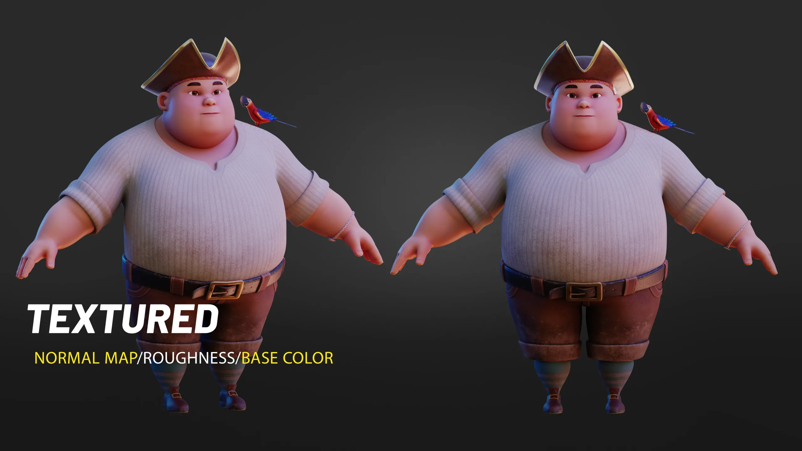 Stylized Cartoon Characters Bundle