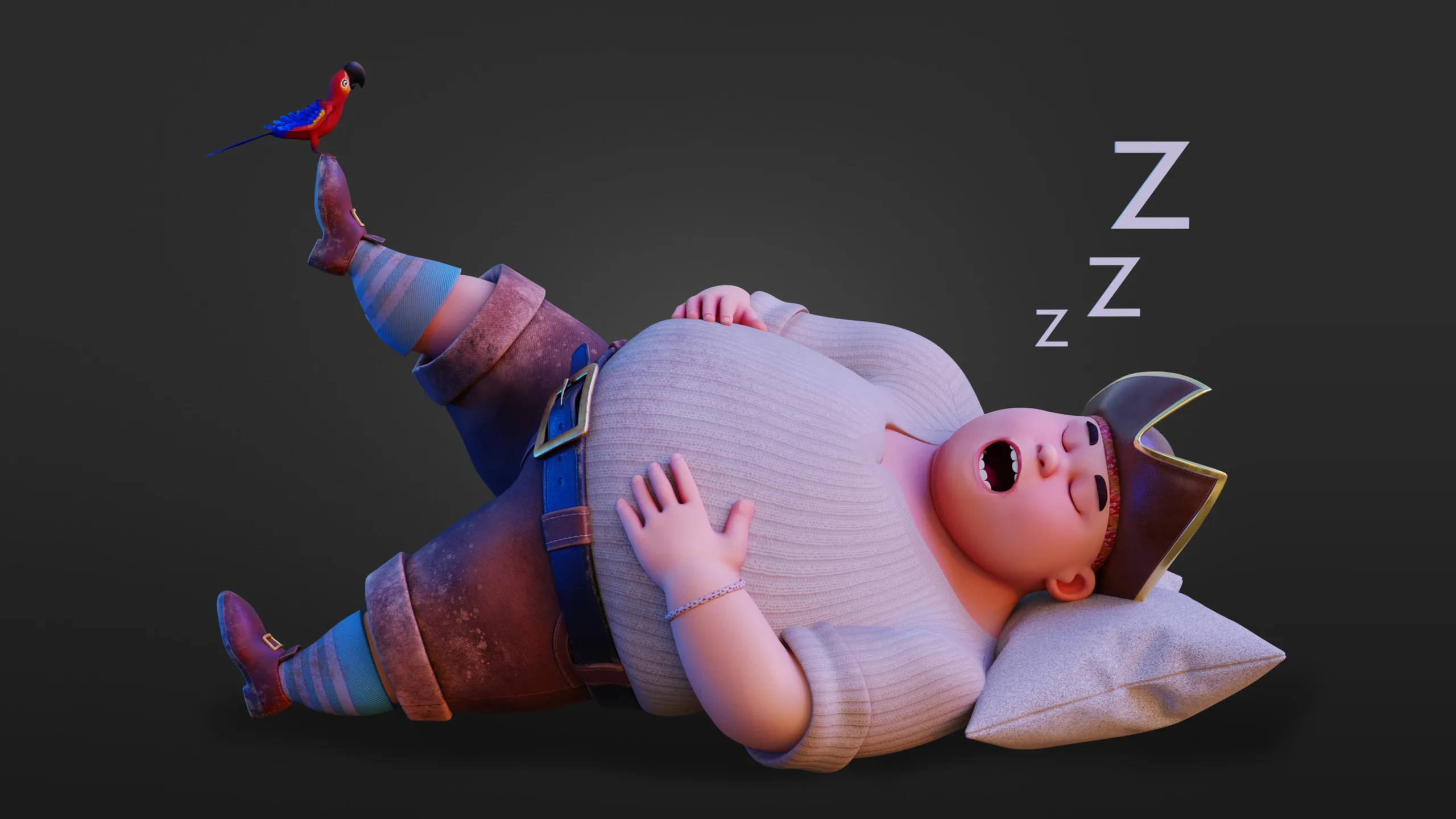 Stylized Cartoon Characters Bundle