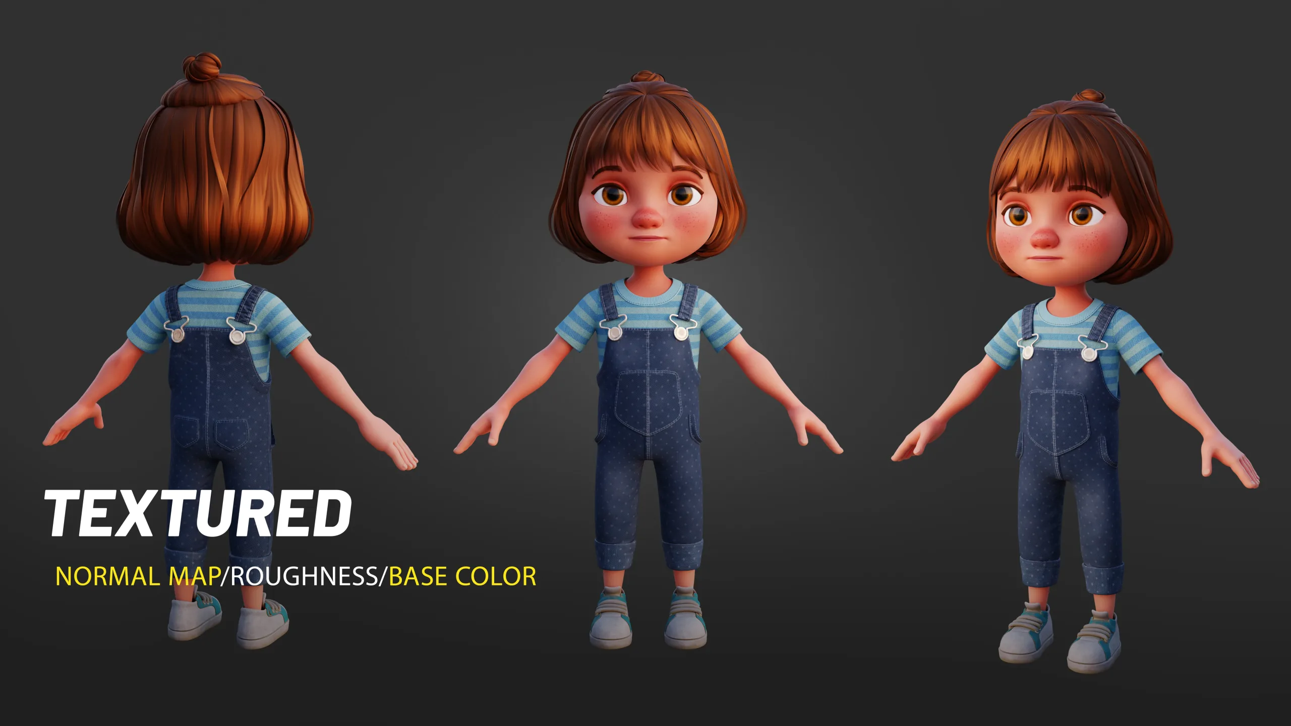 Stylized Cartoon Characters Bundle