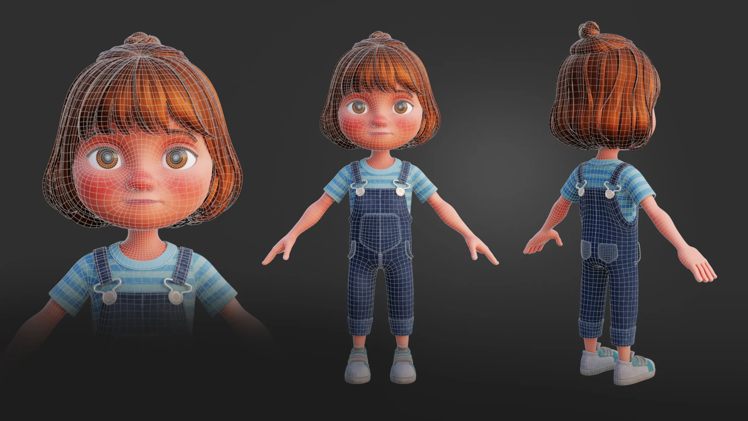 Stylized Cartoon Characters Bundle