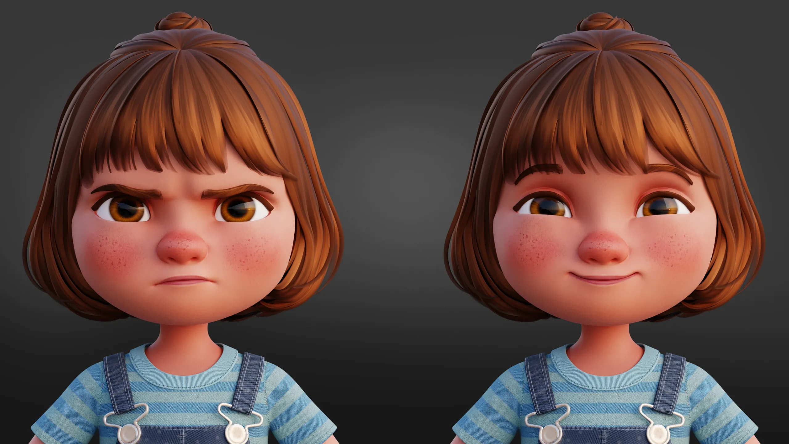 Stylized Cartoon Characters Bundle