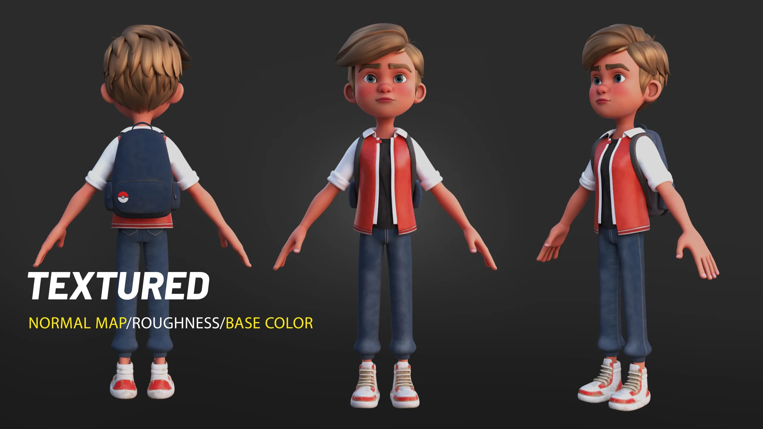 Stylized Cartoon Characters Bundle